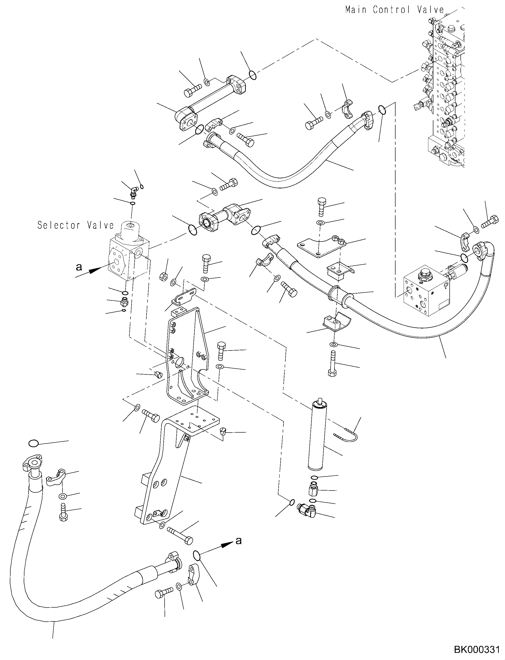 Угольник 2A5-62-19440 KOMATSU