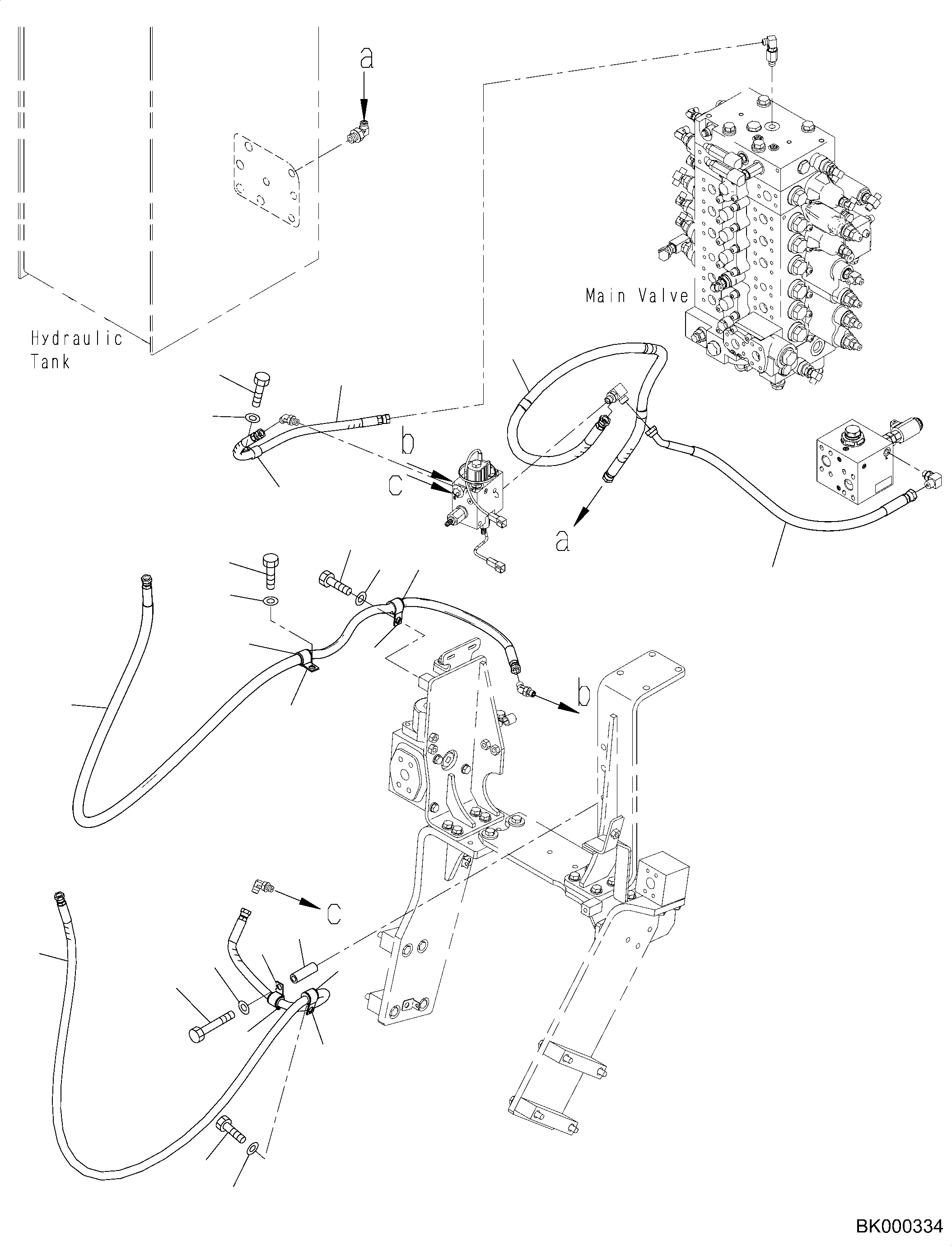 Шланг 02776-00307 KOMATSU