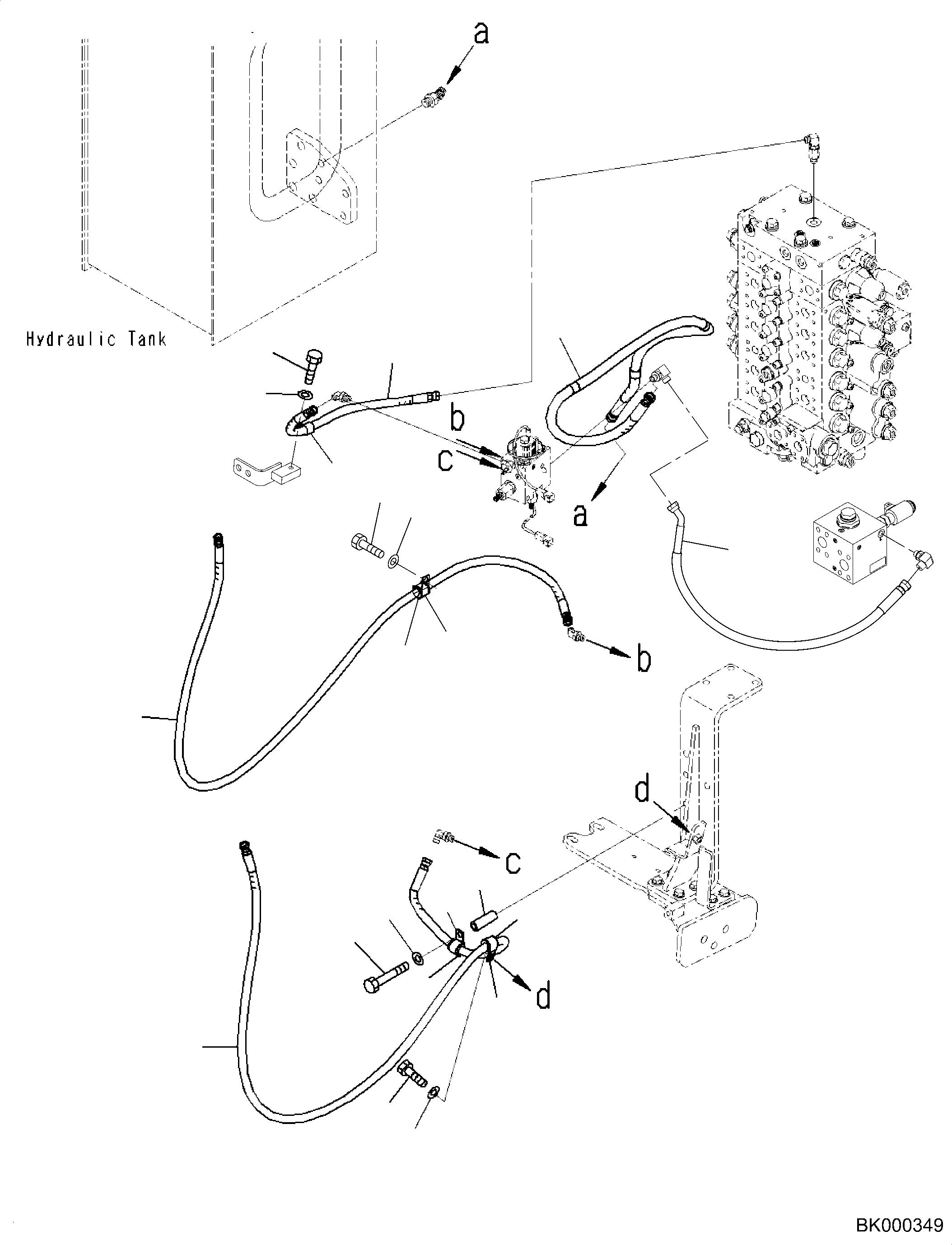 Шланг 02776-00308 KOMATSU