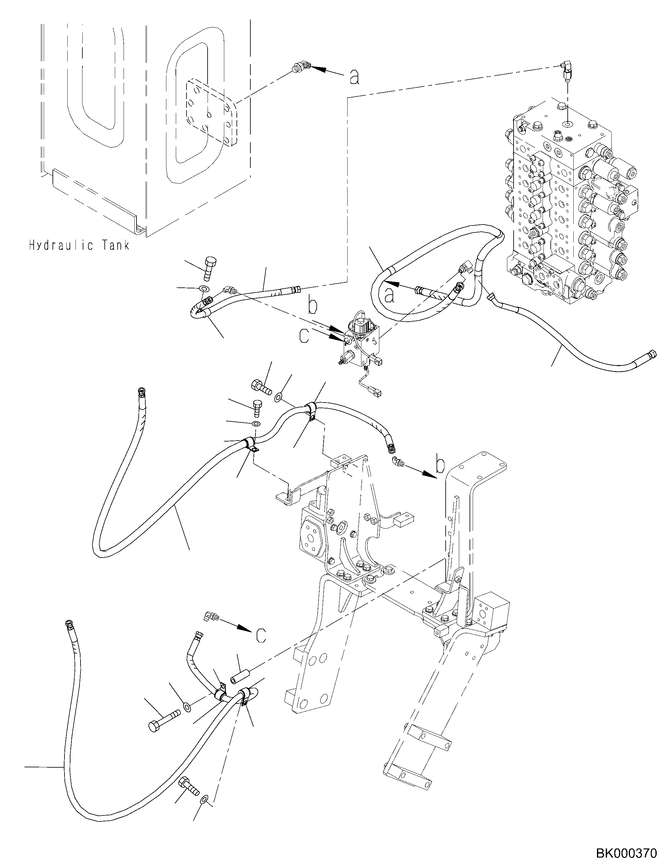 Шланг 02773-00307 KOMATSU