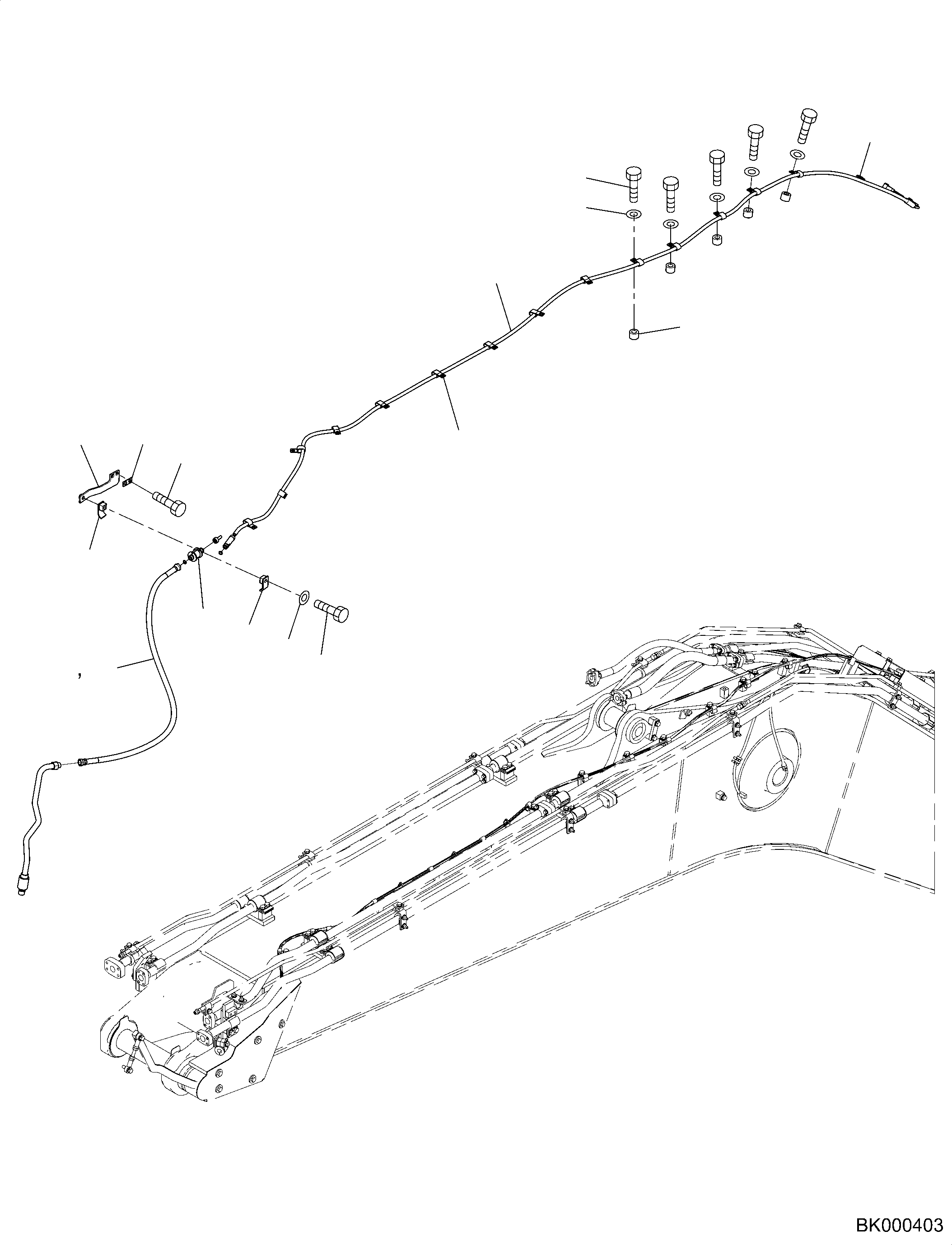 Жгут проводов 2A5-06-K2260 KOMATSU