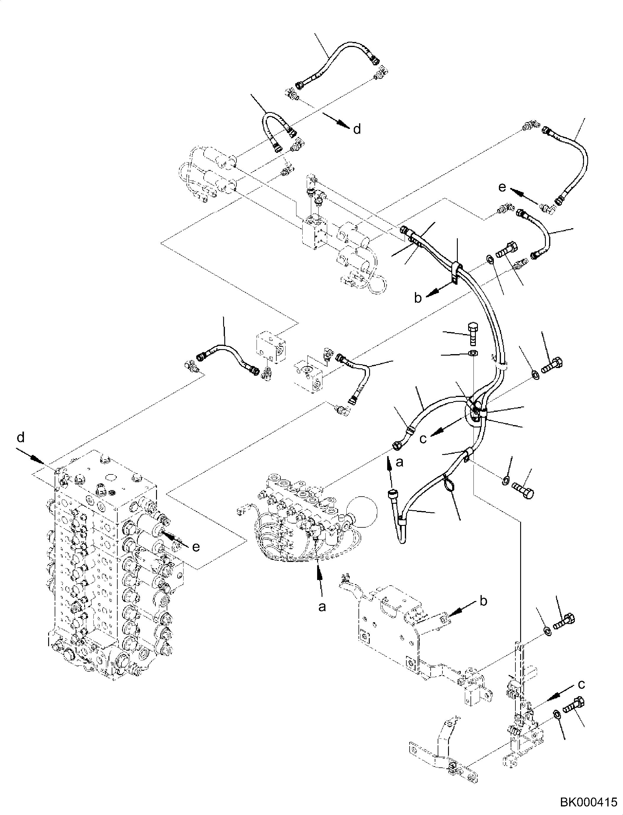 Шланг 02776-00315 KOMATSU