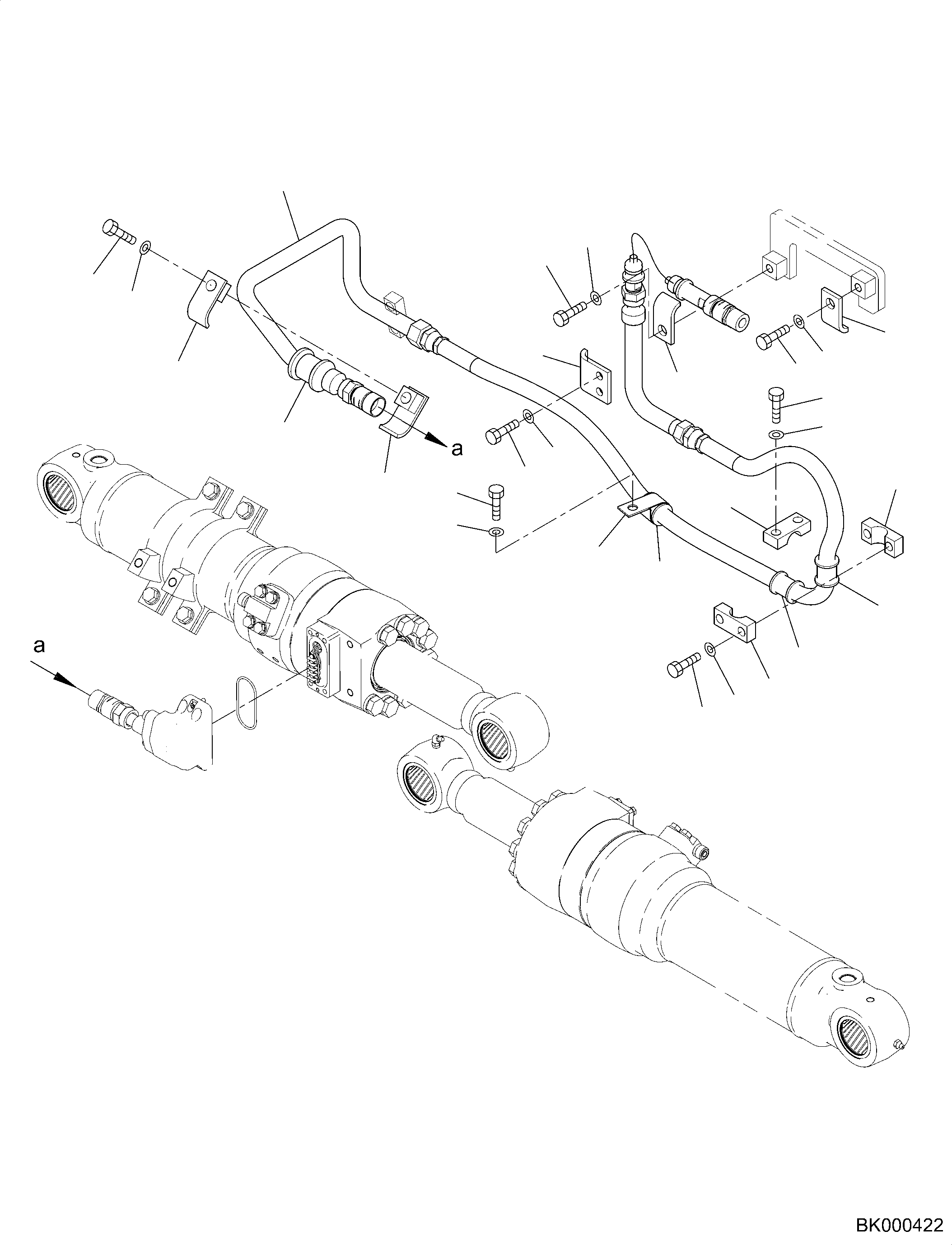 Хомут 2A5-70-K2660 KOMATSU