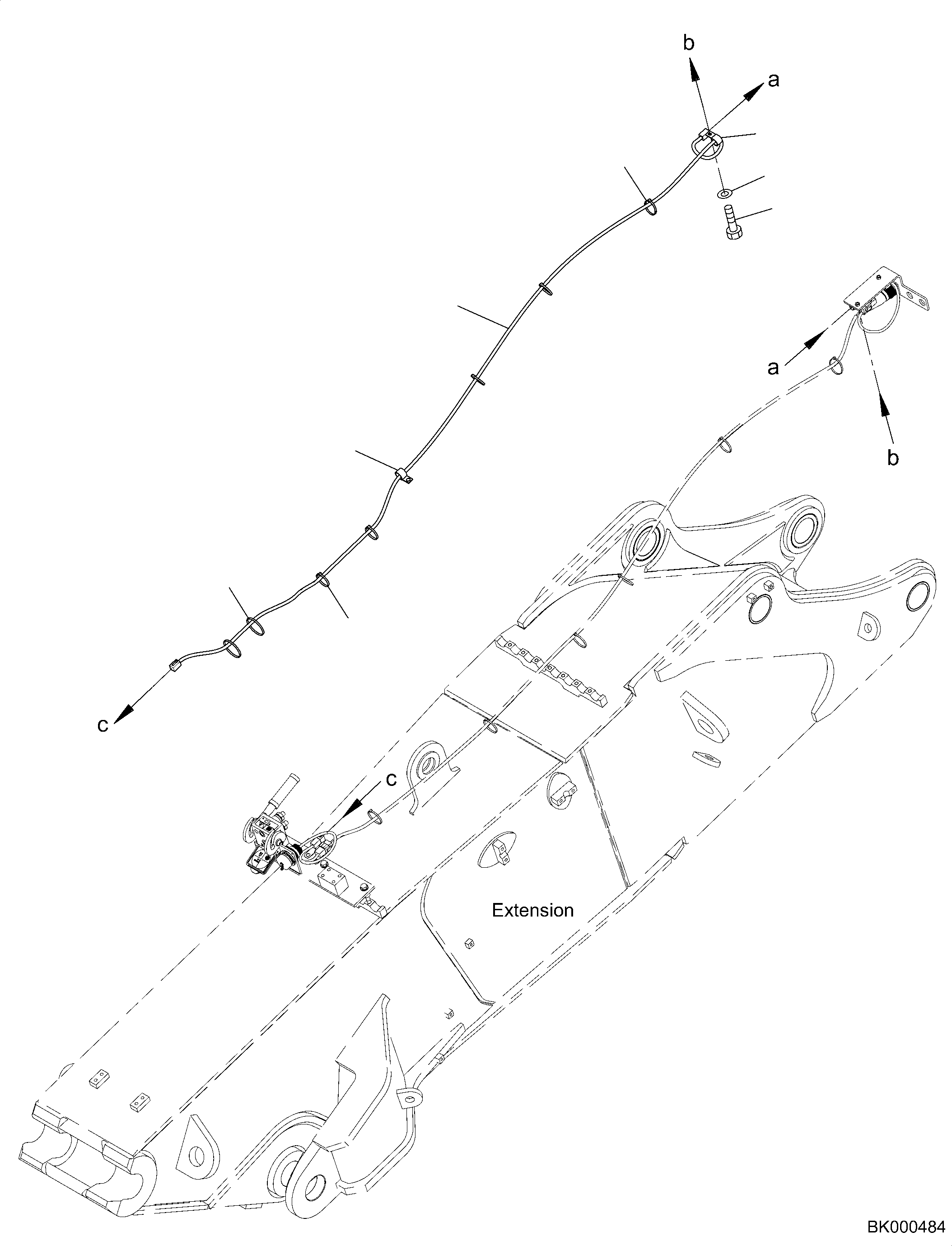 Жгут проводов 2A8-06-K1340 KOMATSU