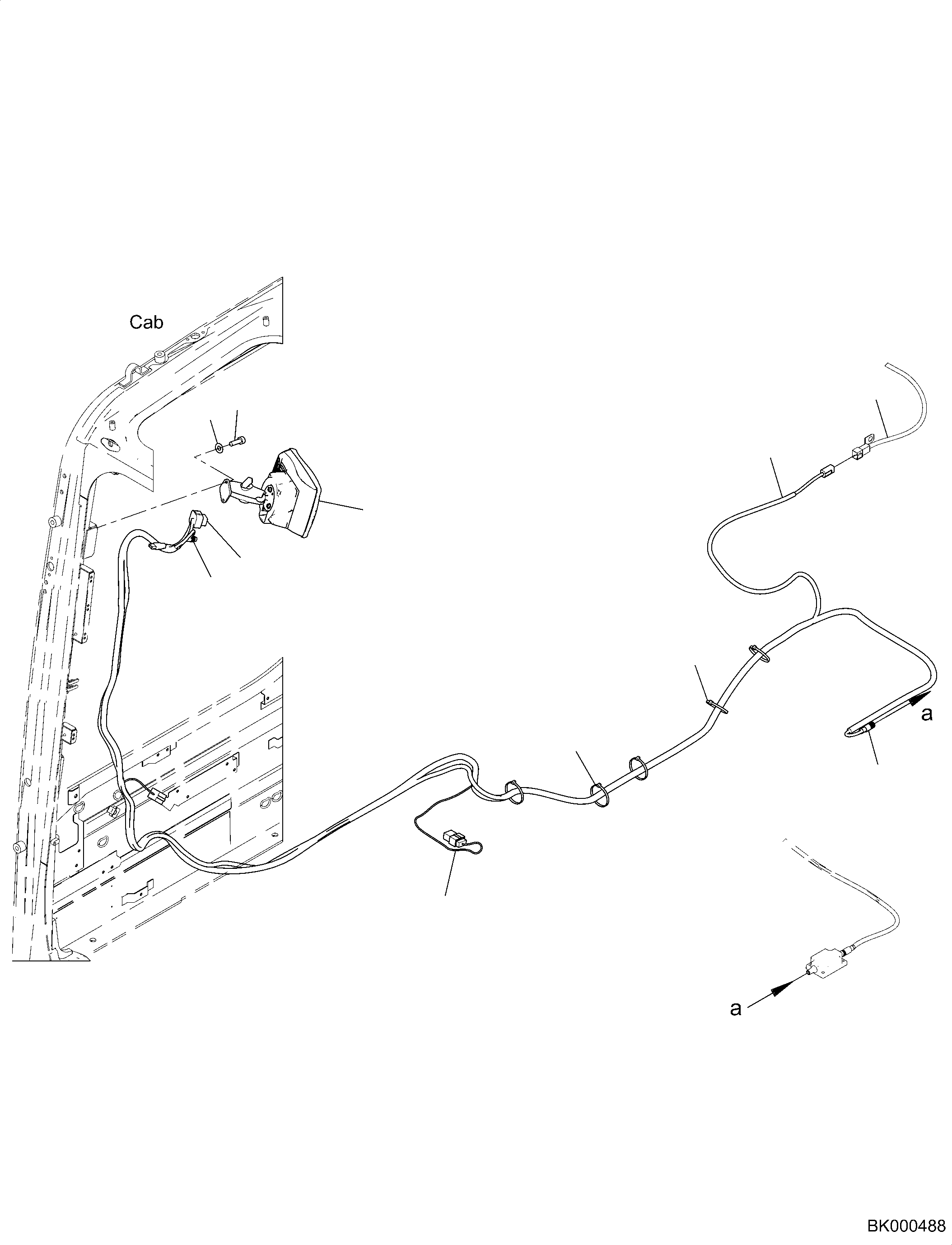 Болт с внутренним шестигранником 01252-B0516 KOMATSU