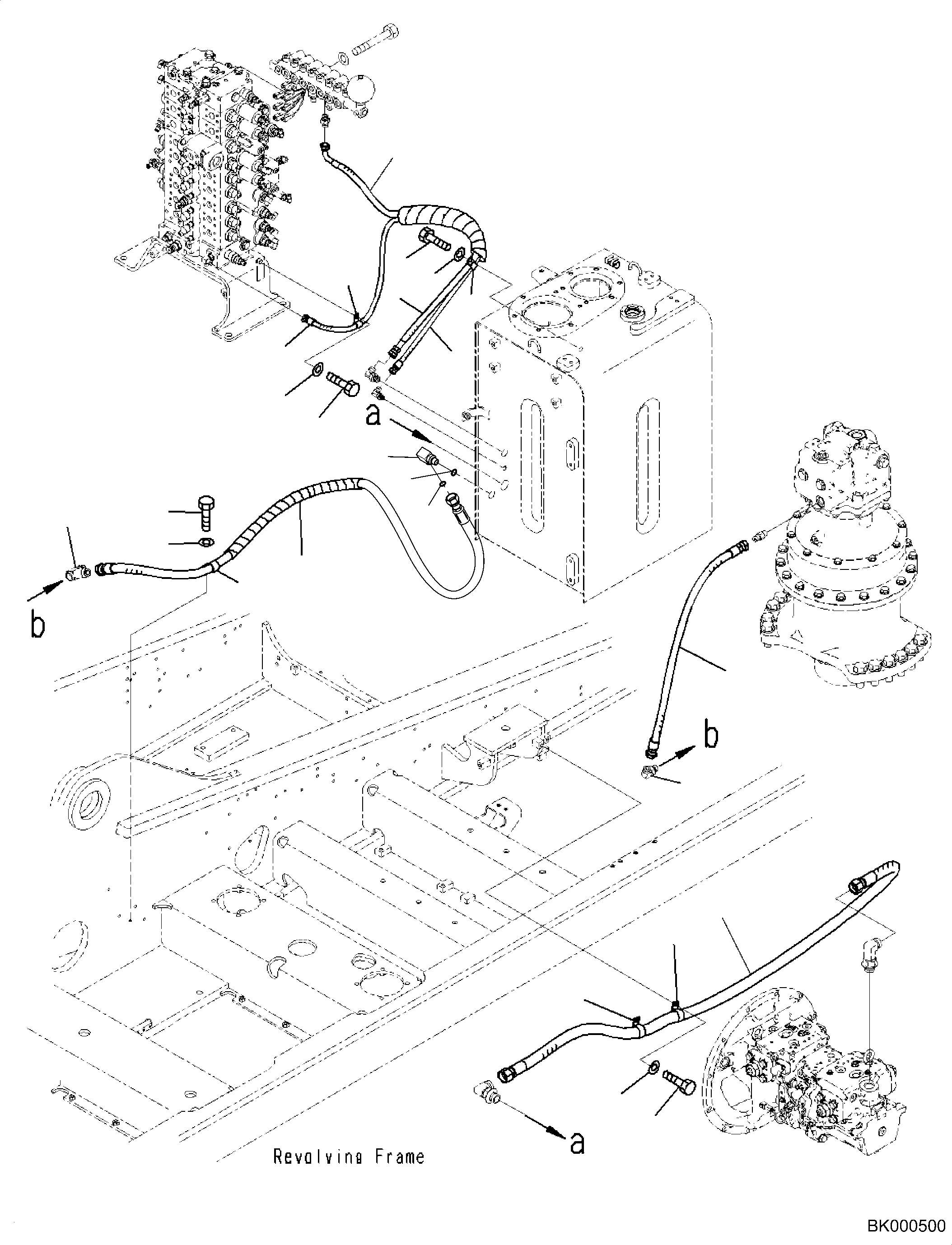 Шланг 02775-00413 KOMATSU