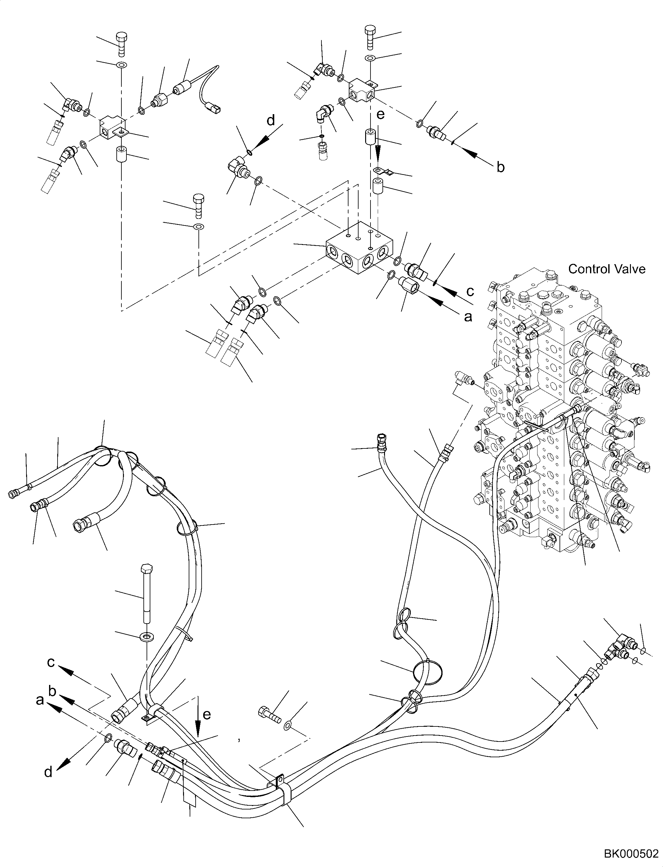 Шланг 02774-00516 KOMATSU