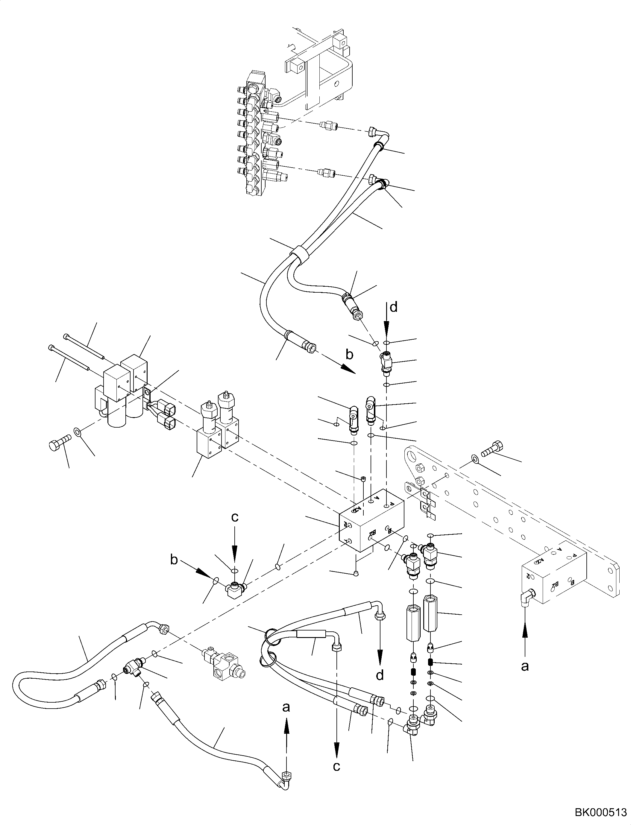 шланг 02775-00306 KOMATSU