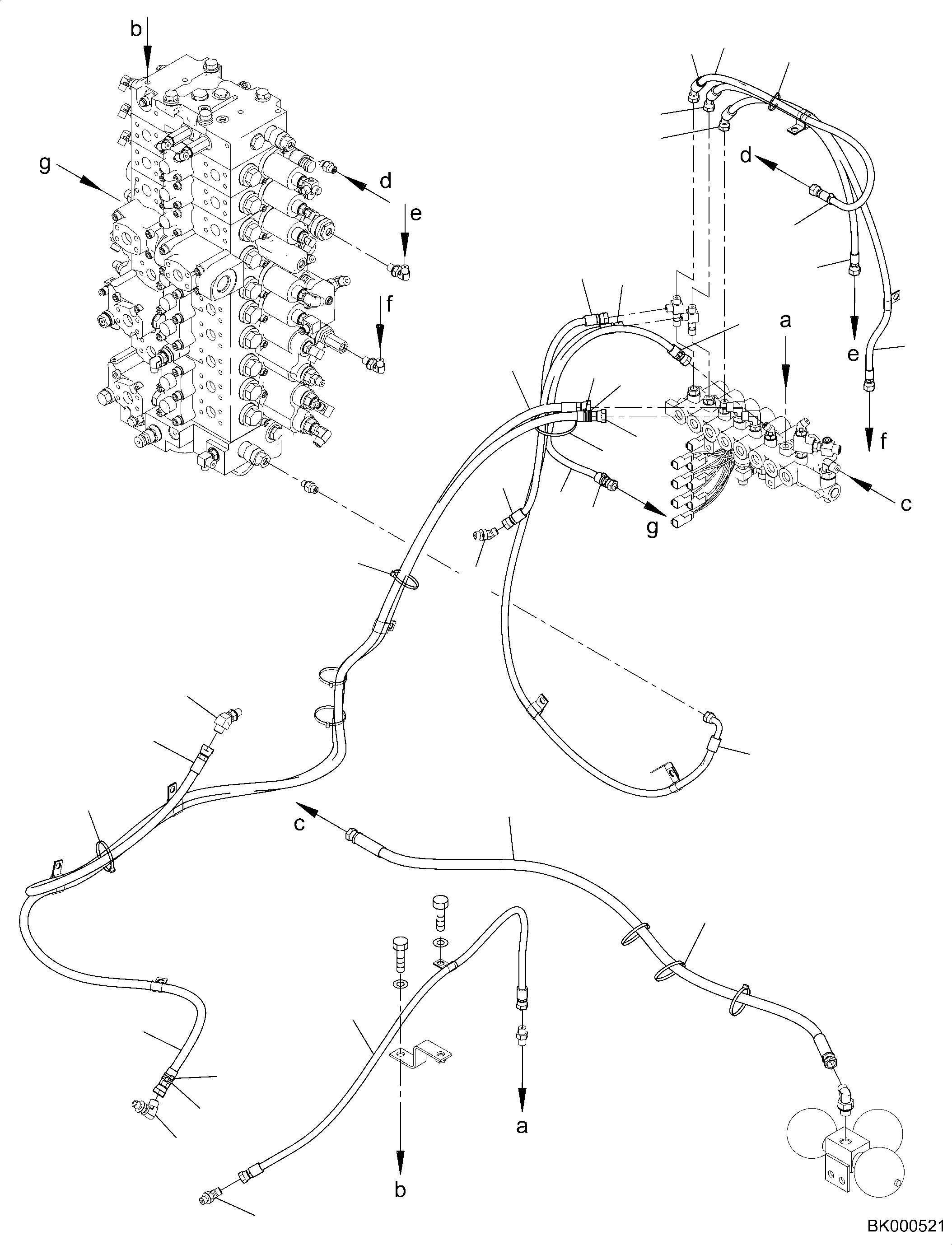 Шланг 02774-002A7 KOMATSU