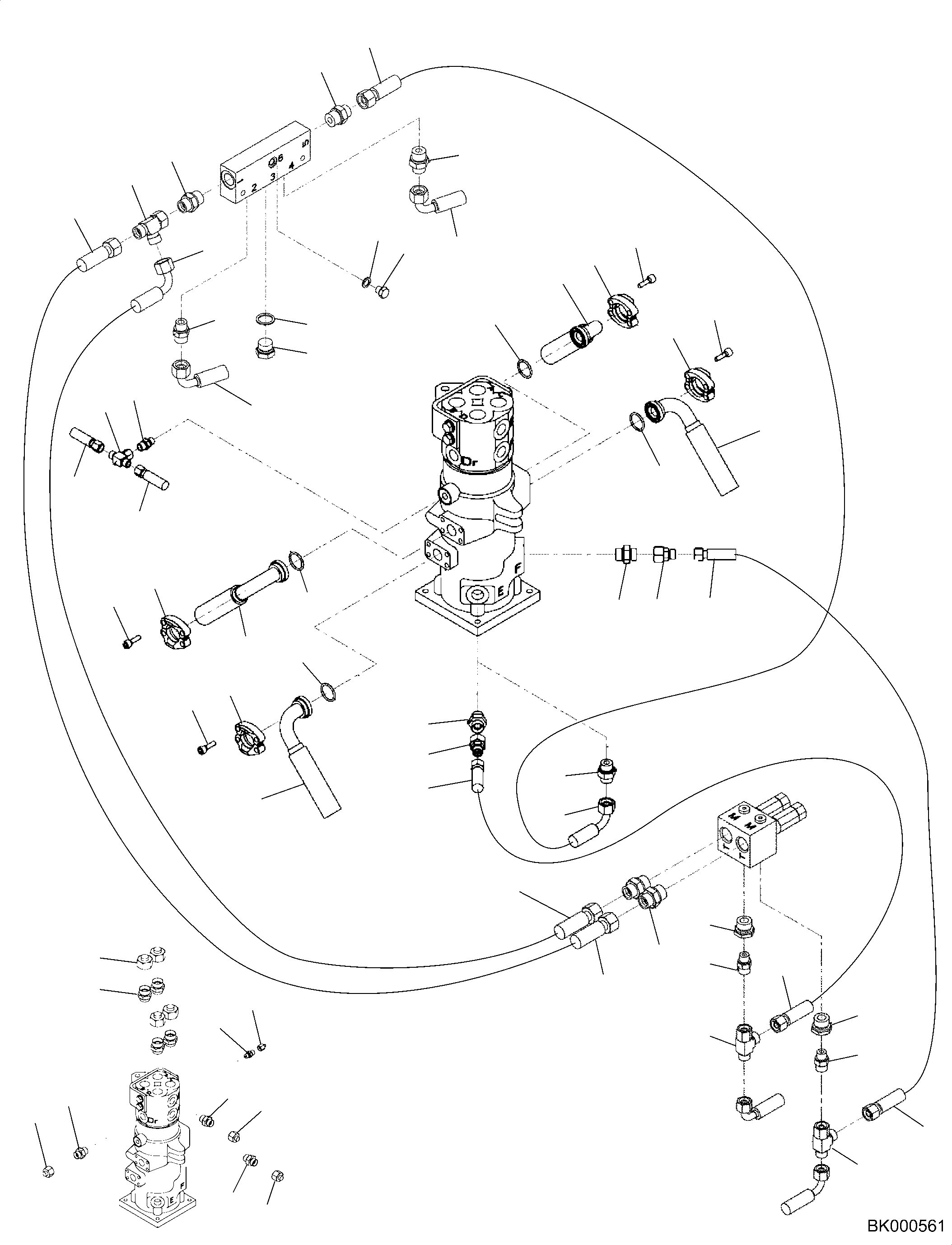 Пробка 2A7-30-K1350 KOMATSU