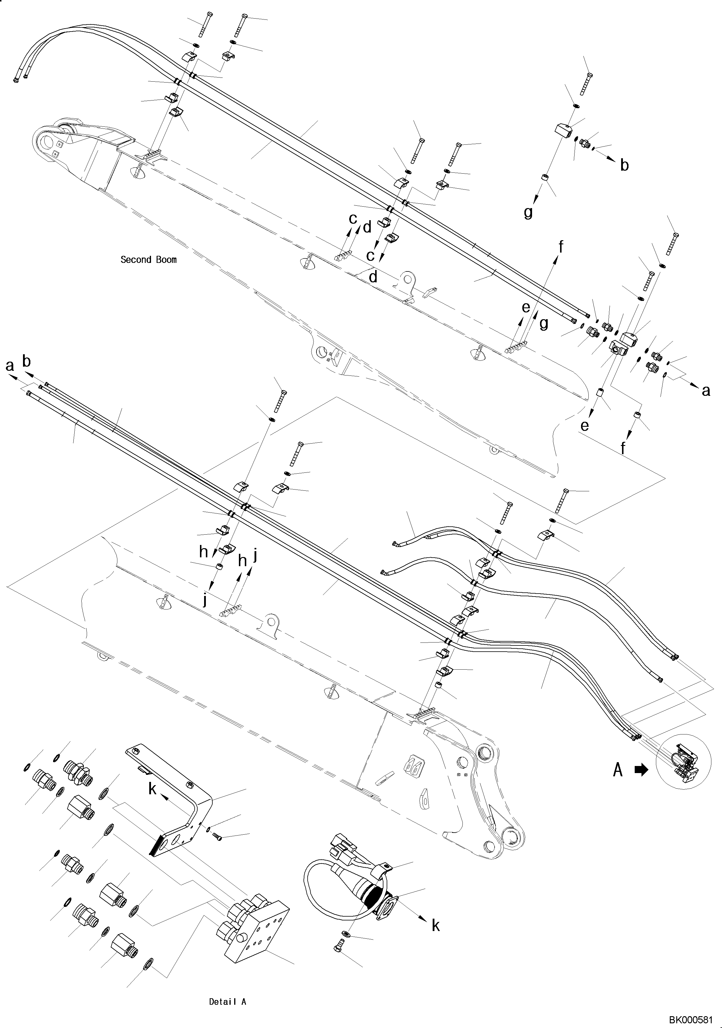 Болт с внутренним шестигранником 01252-B0514 KOMATSU