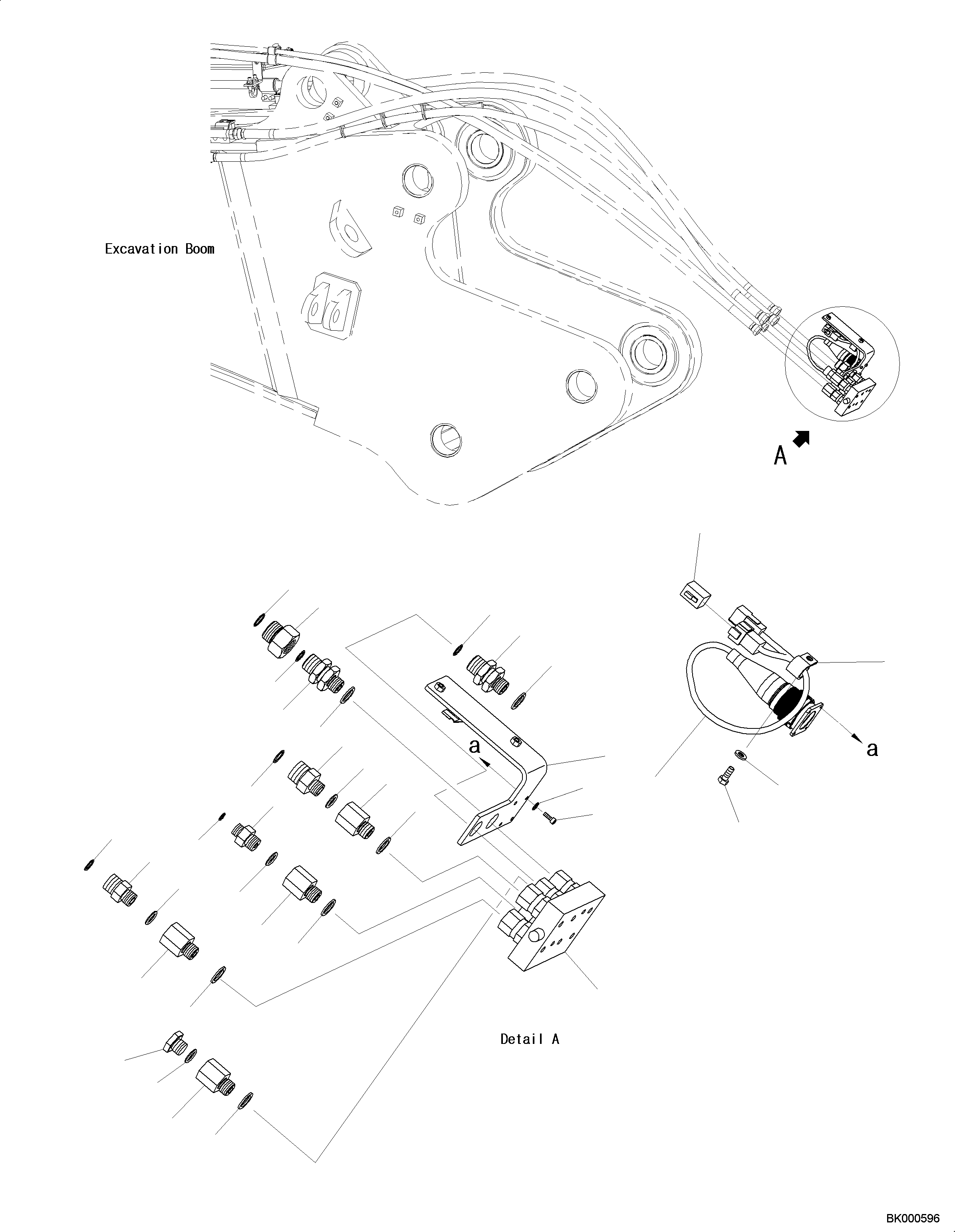 Выключатель 208-06-K5880 KOMATSU