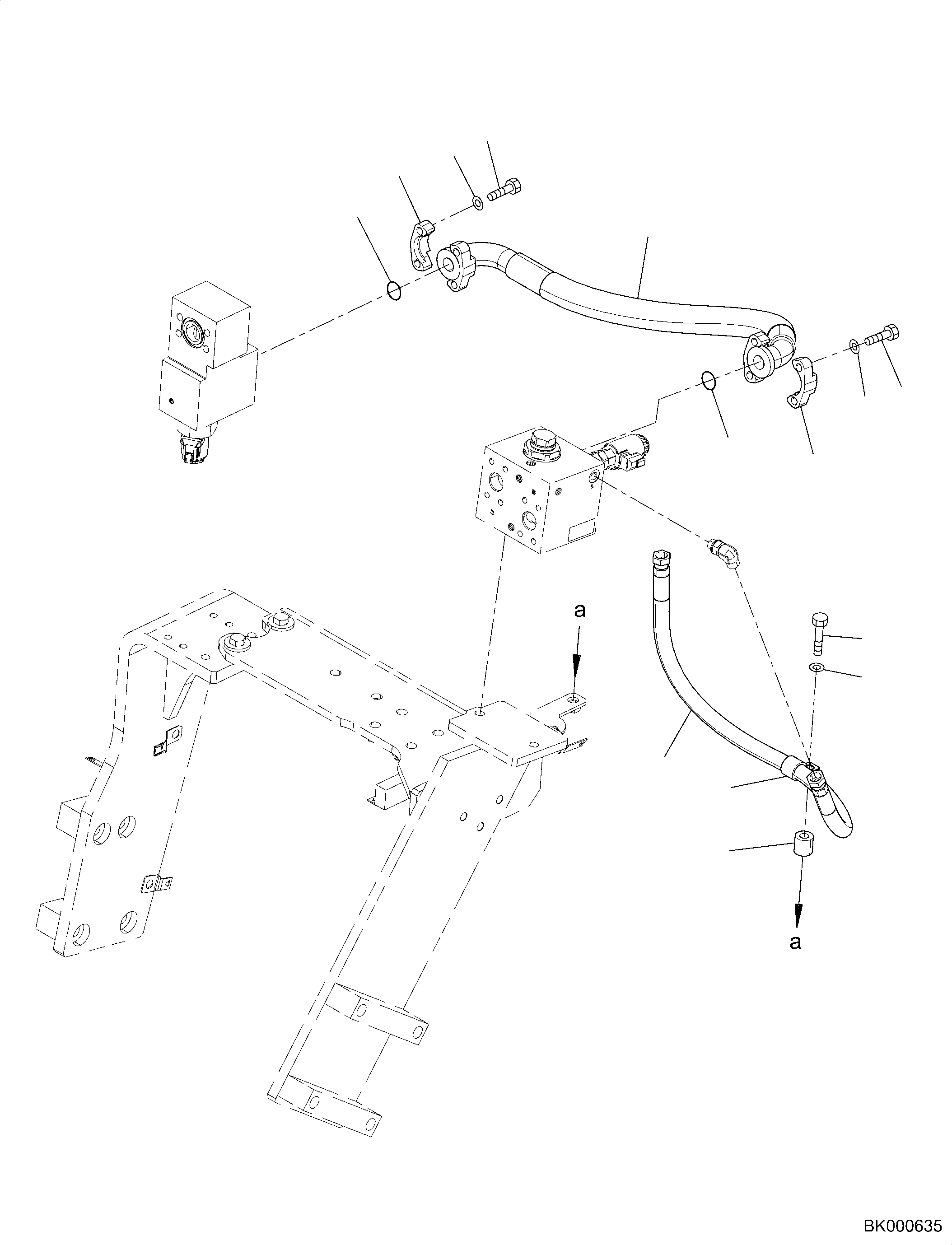 Шланг 02777-003A7 KOMATSU