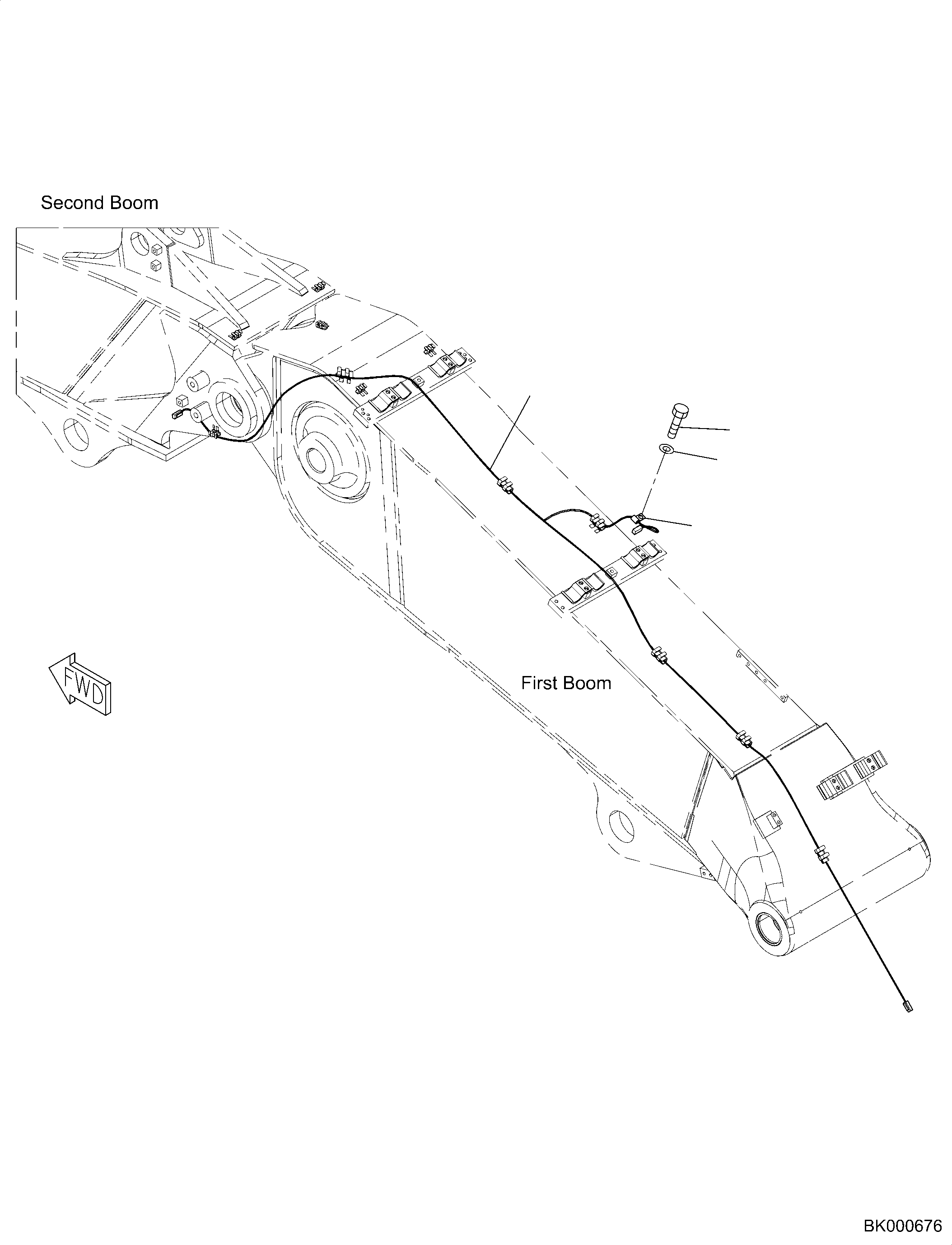 Жгут проводов 2A5-06-27231 KOMATSU