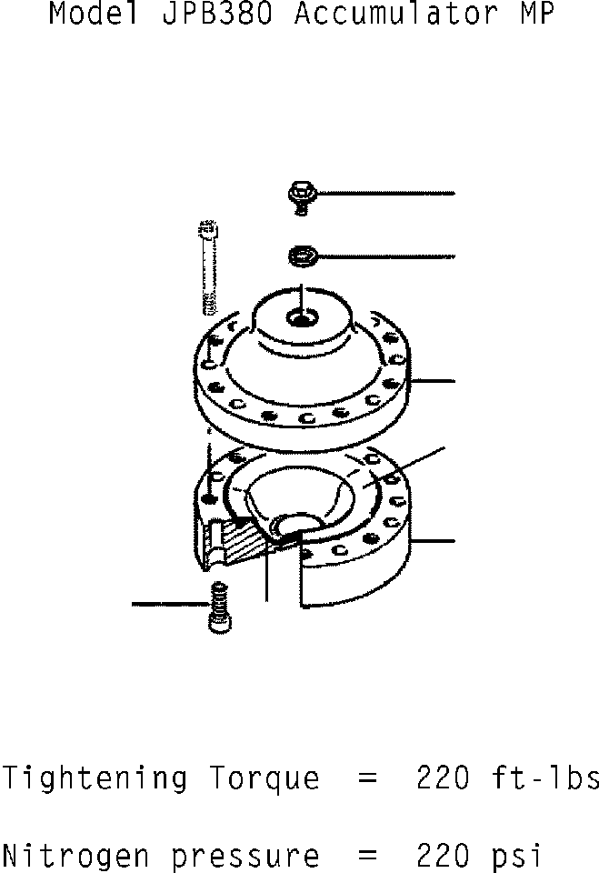 кольцо WG86241403 KOMATSU