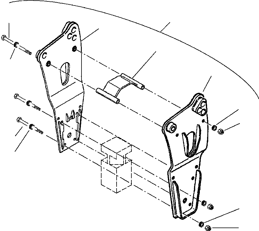 Screw UNF 1 in WG86409569 KOMATSU