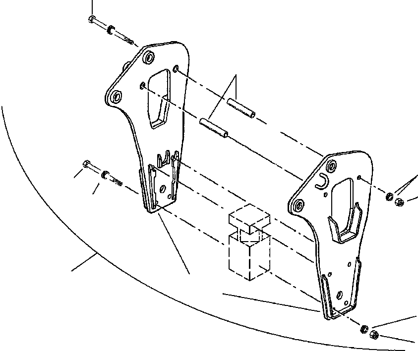 Screw UNF 1 in WG86509544 KOMATSU