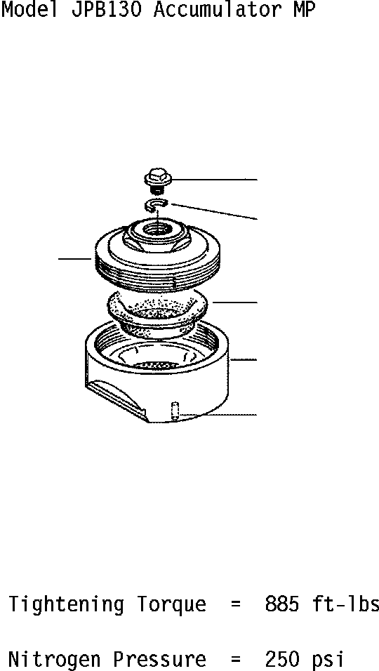 Lower flange including: WG86392909 KOMATSU