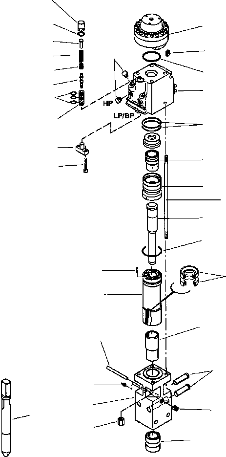 палец WG86326709 KOMATSU