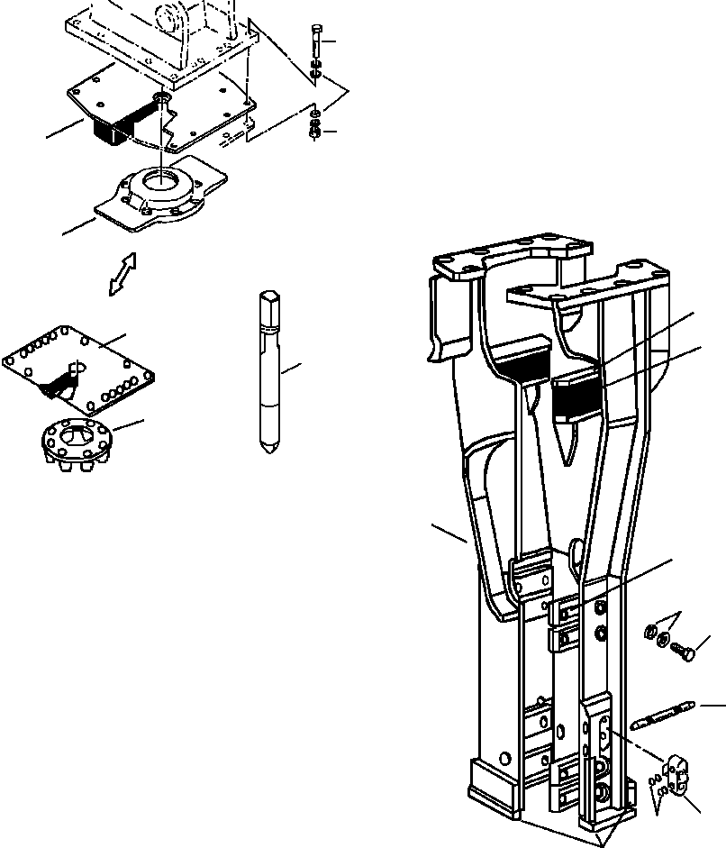 Support disk WG86363652 KOMATSU