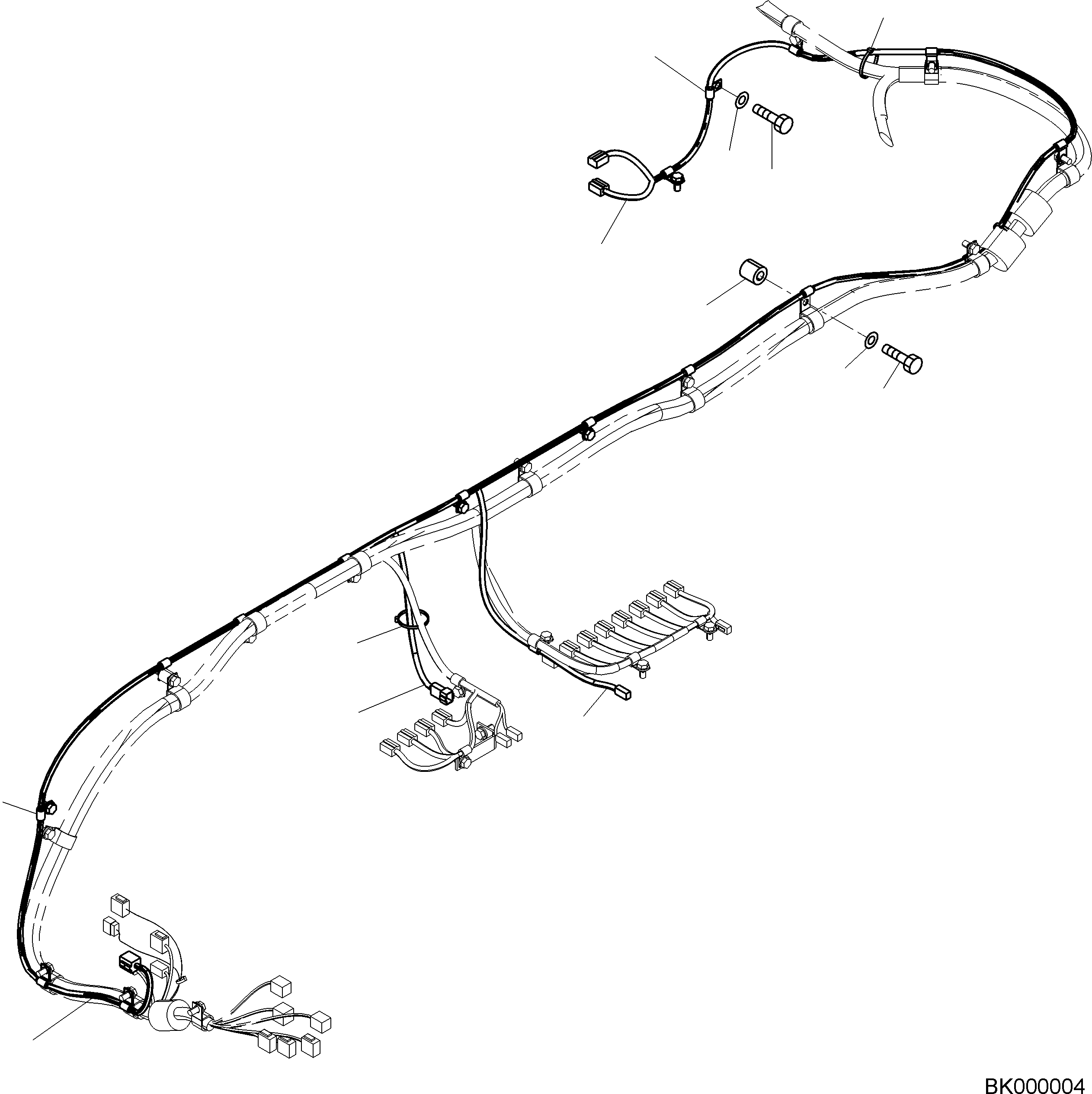 Жгут проводов 209-06-41140 KOMATSU