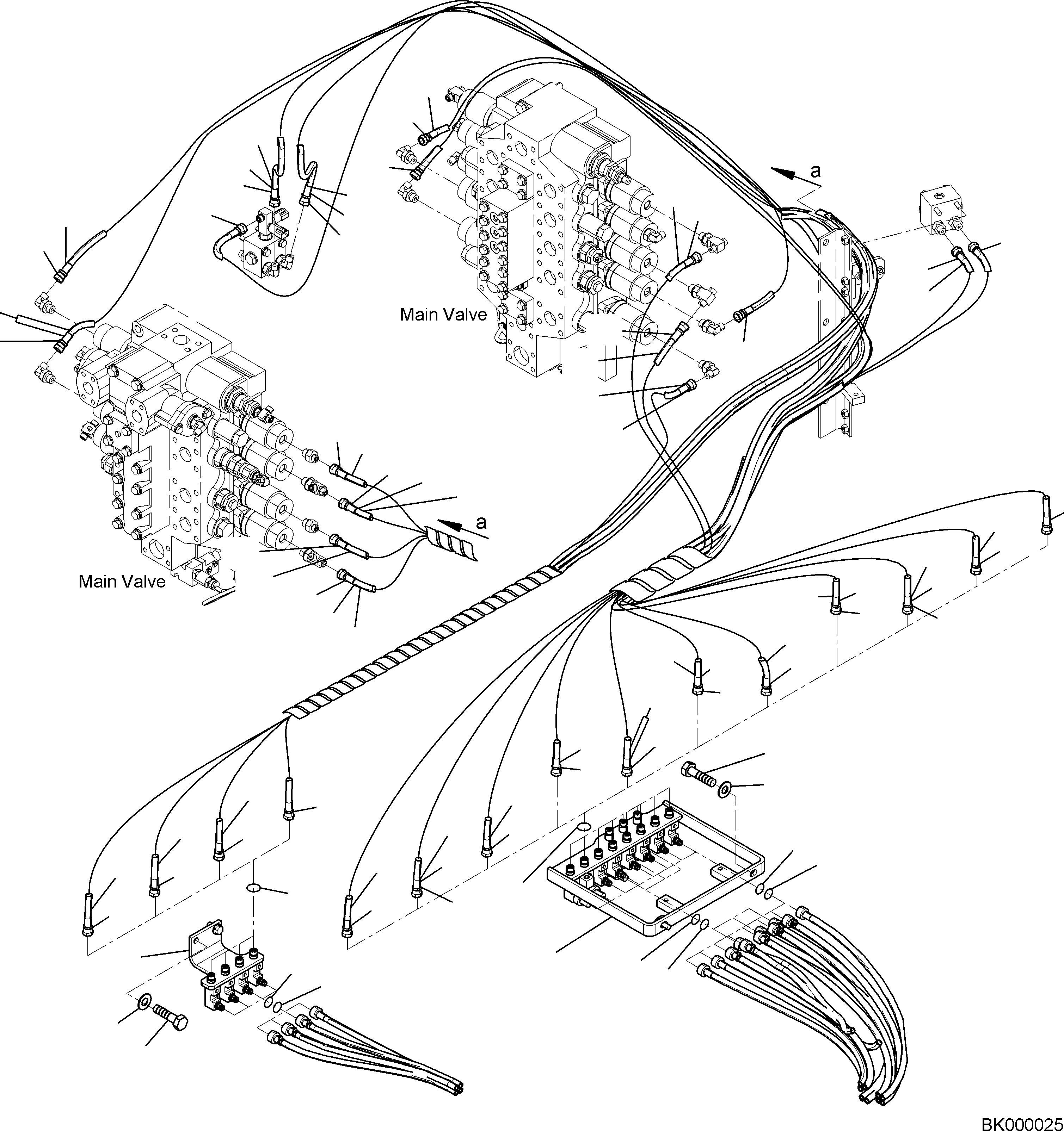 Шланг с торцевым уплотнением 02760-00340 KOMATSU