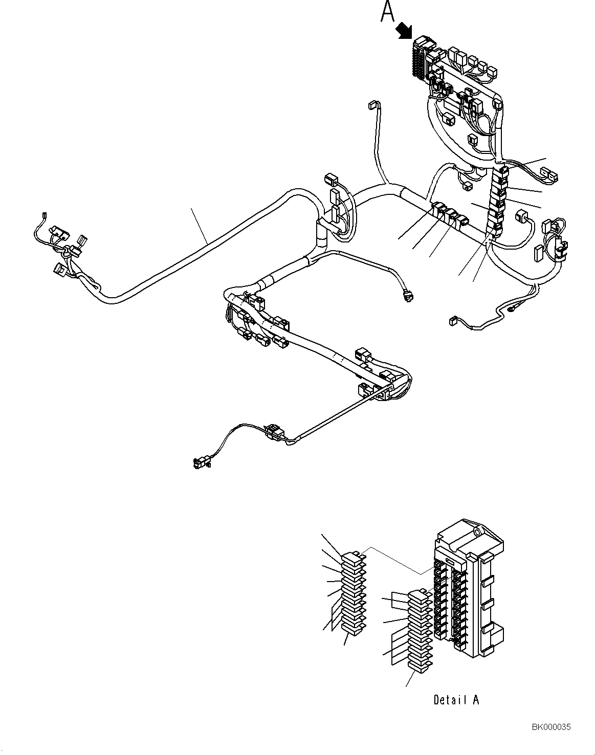 Жгут проводов 209-06-45822 KOMATSU