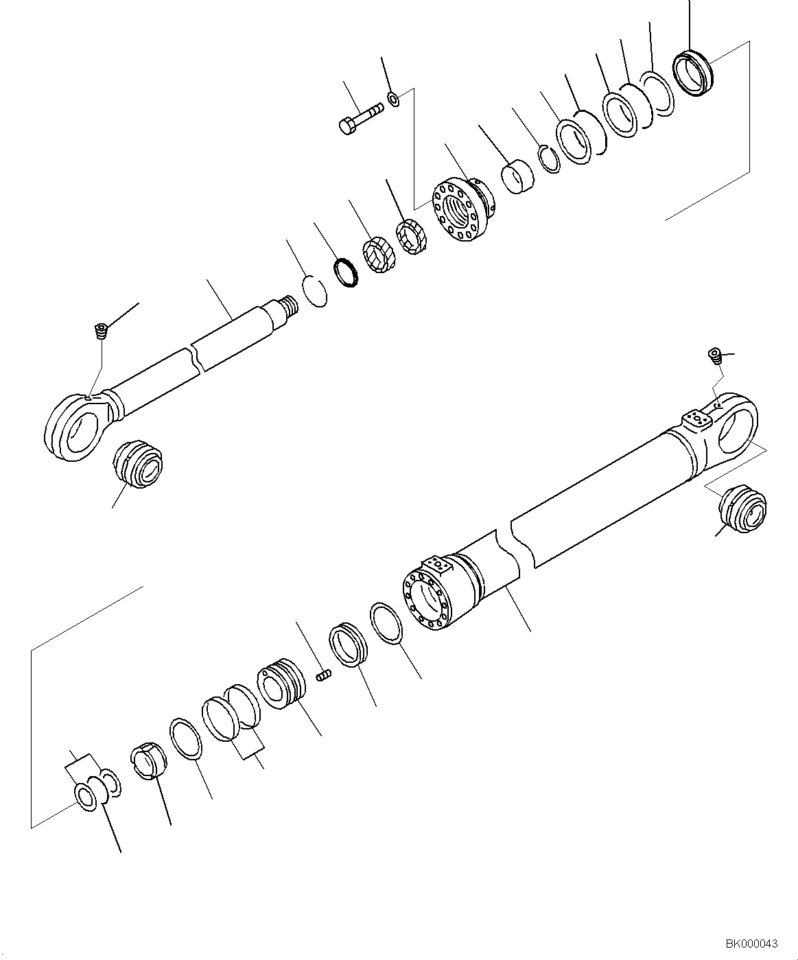 Упорное кольцо 707-71-35510 KOMATSU