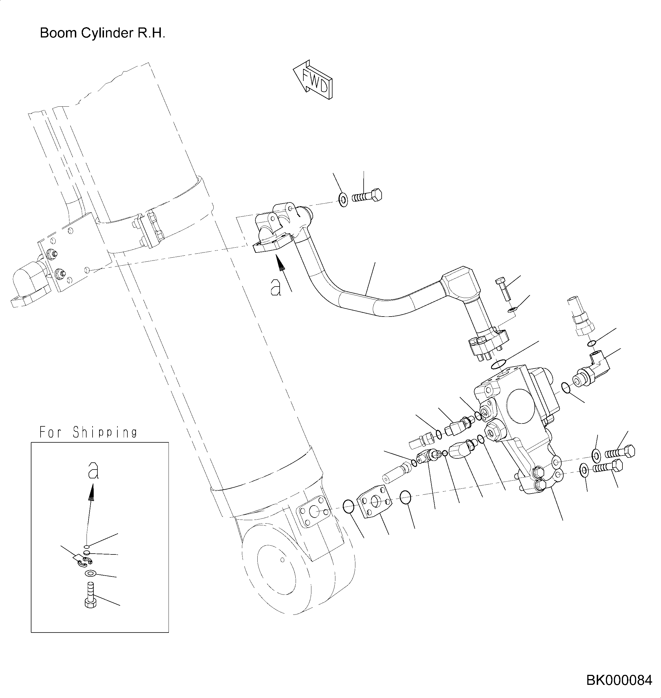 Пилотный клапан 702-21-08760 KOMATSU