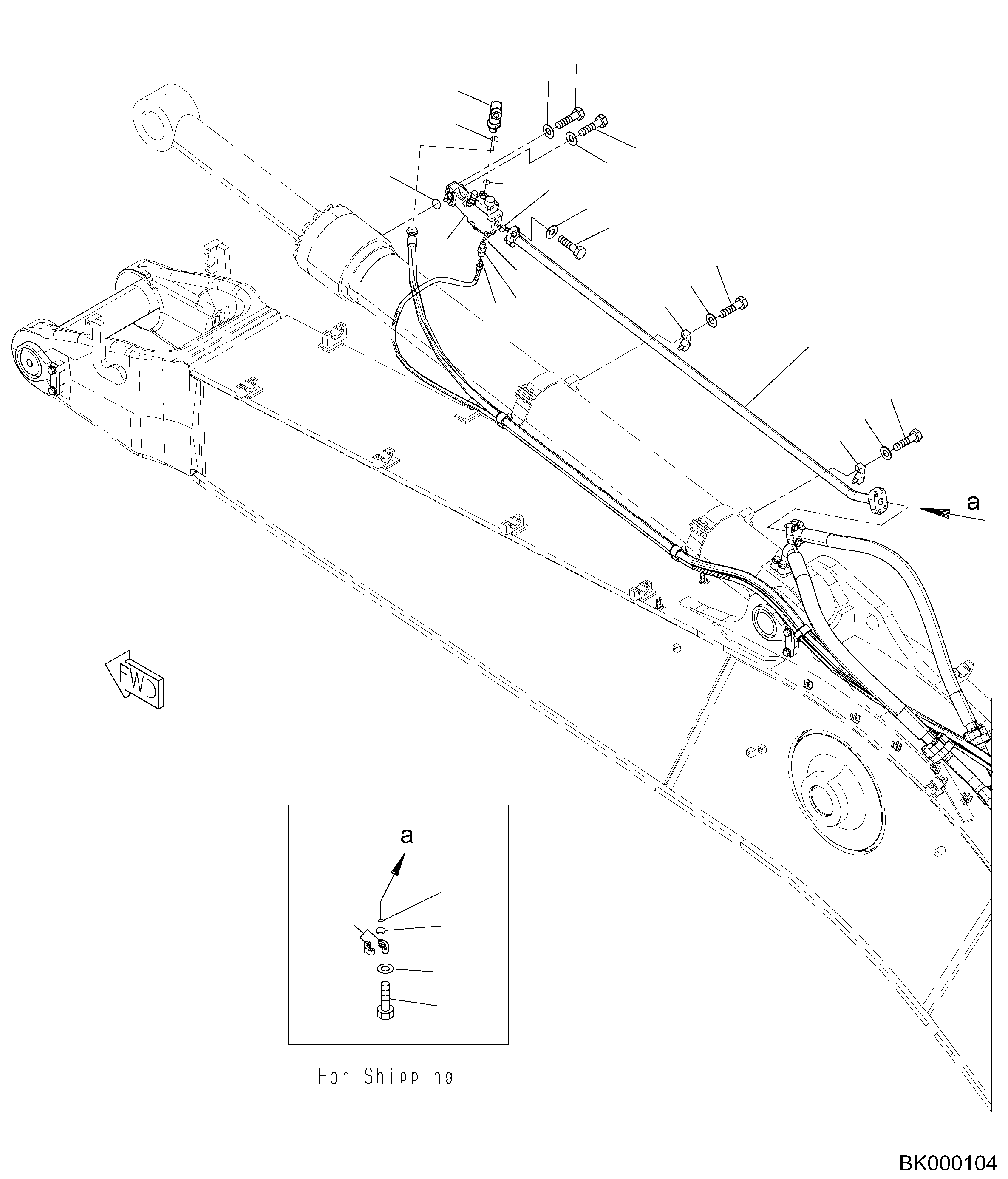 Клапан пилотный (702-21-08790) KOMATSU