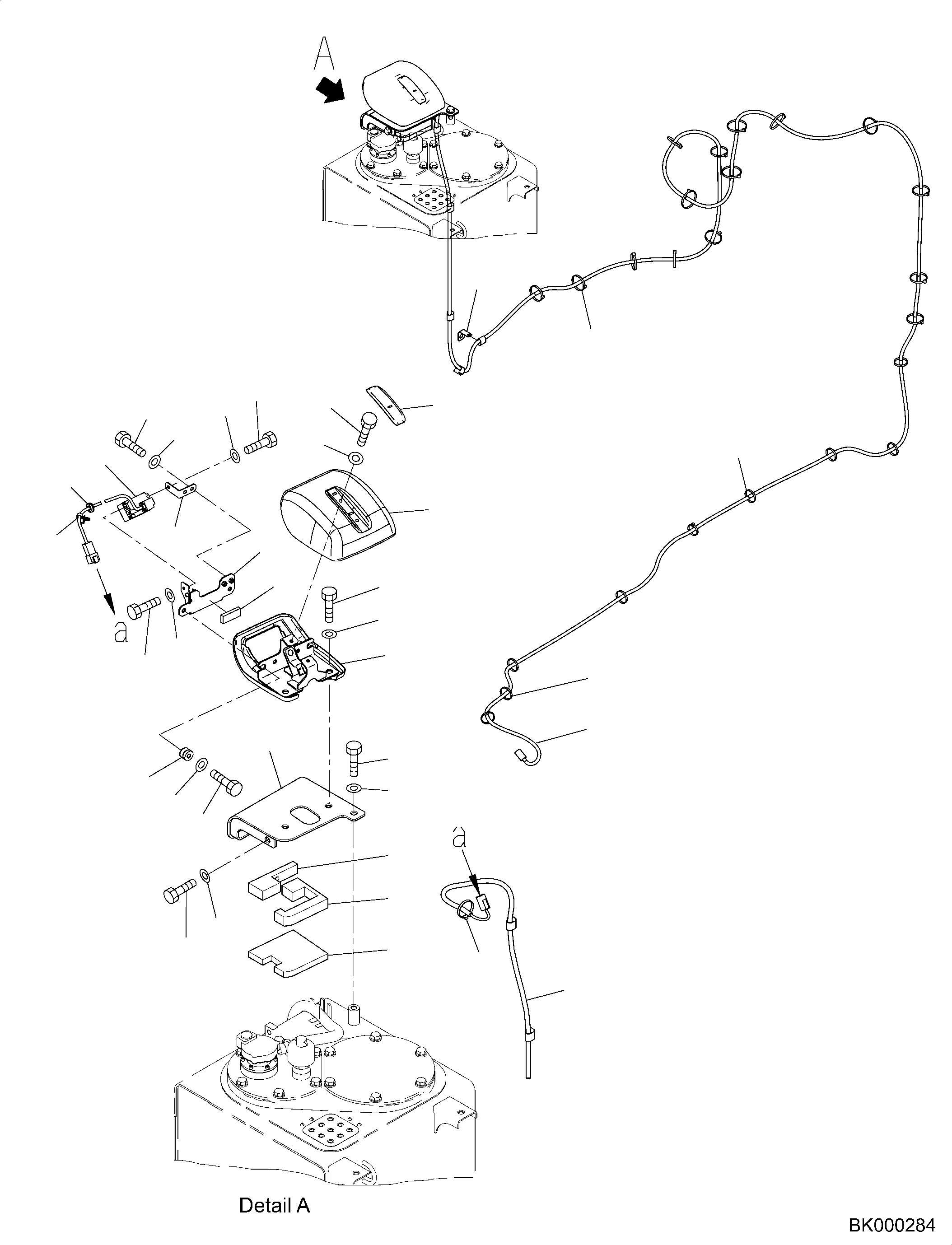 Кронштейн 2A5-06-K2131 KOMATSU