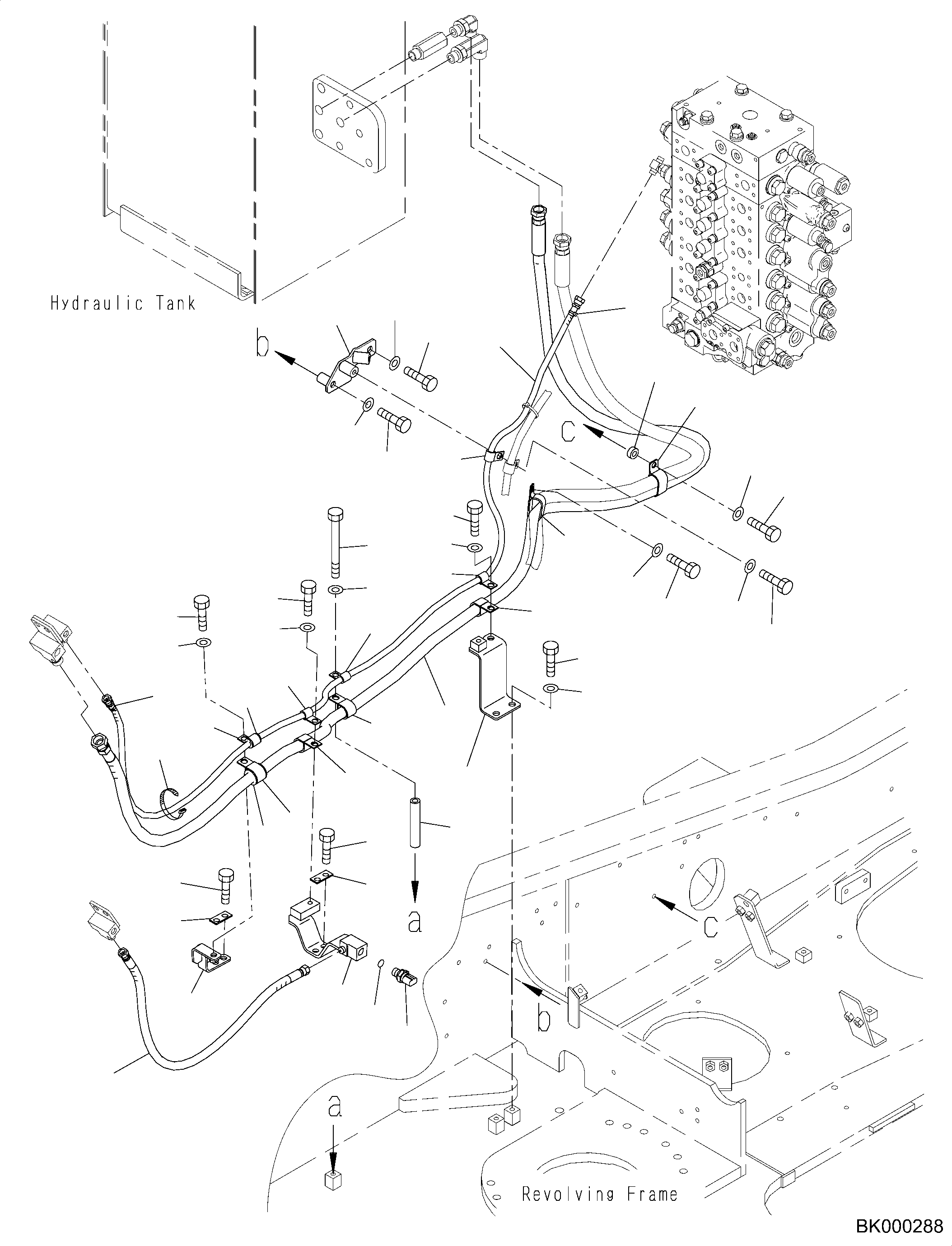 Шланг 02774-00532 KOMATSU