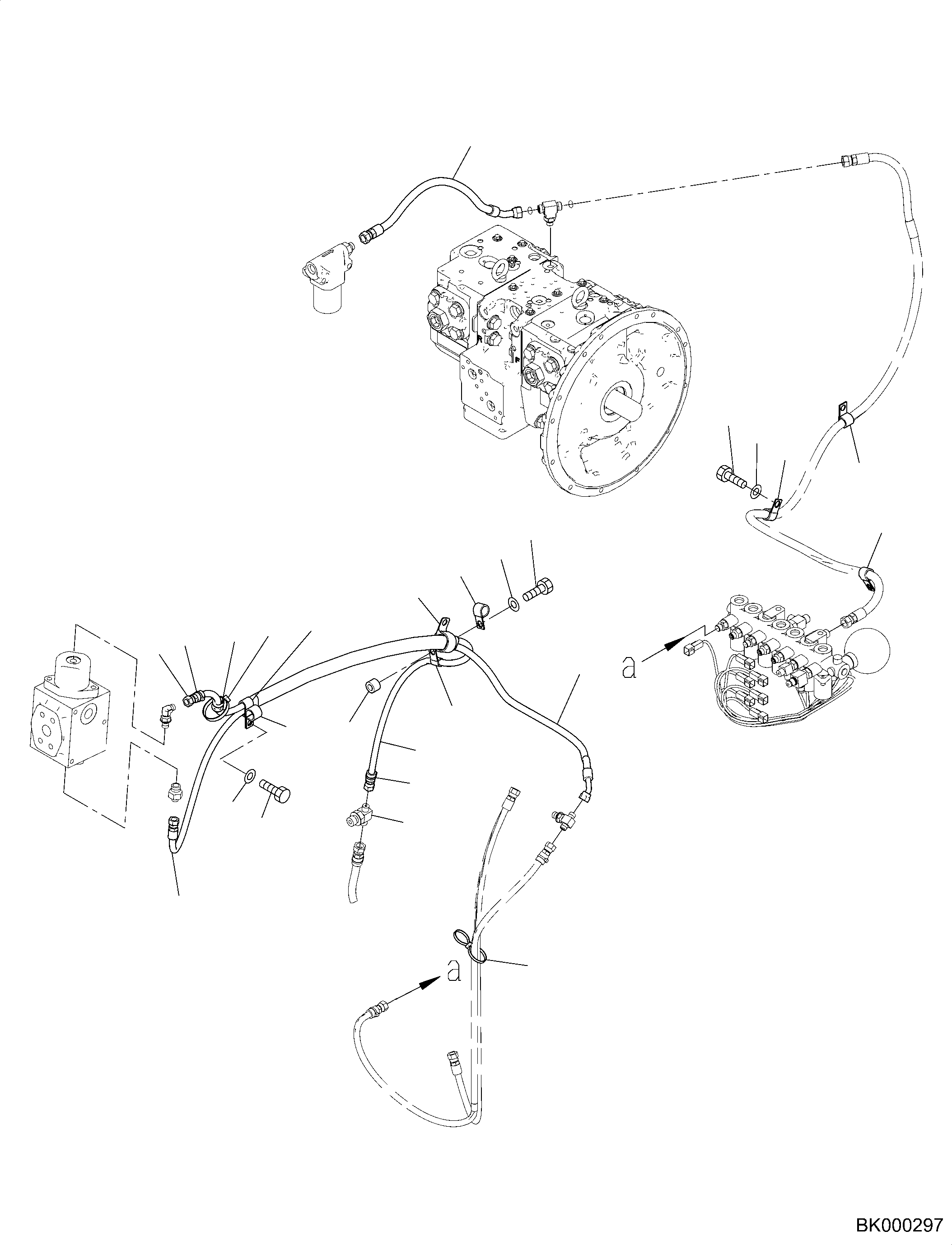 Шланг 02776-003A4 KOMATSU