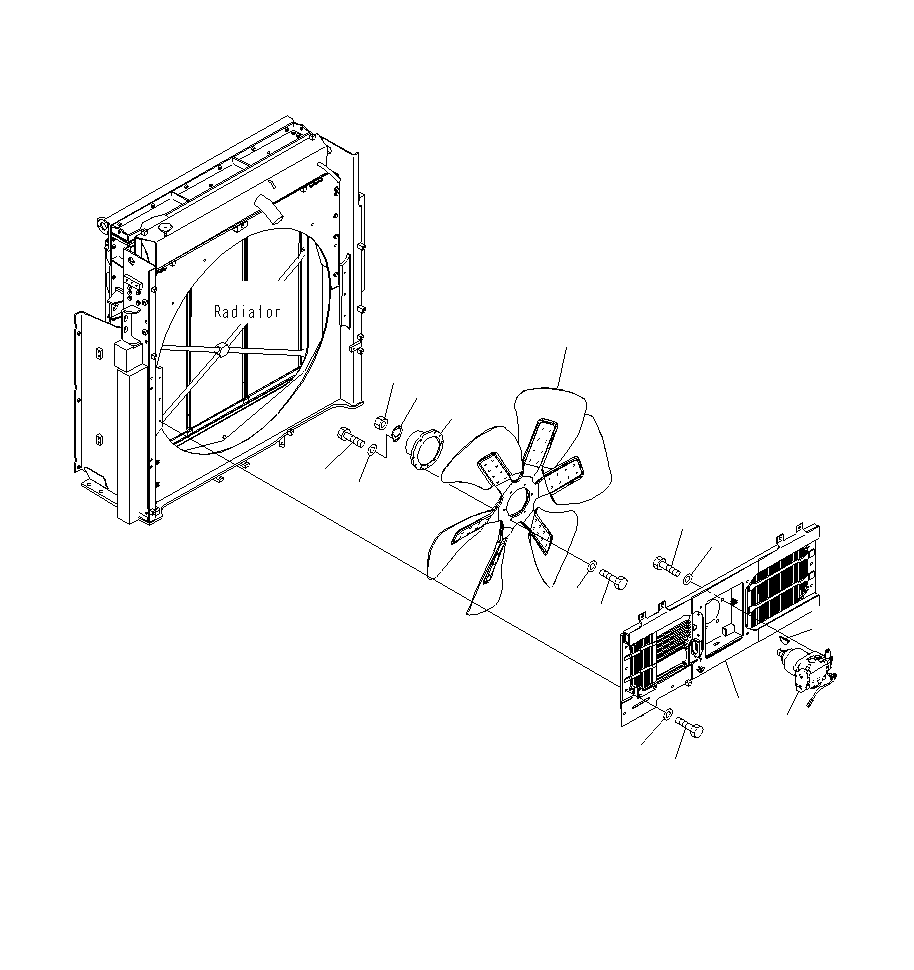 Shroud Assembly 207-03-41270 KOMATSU