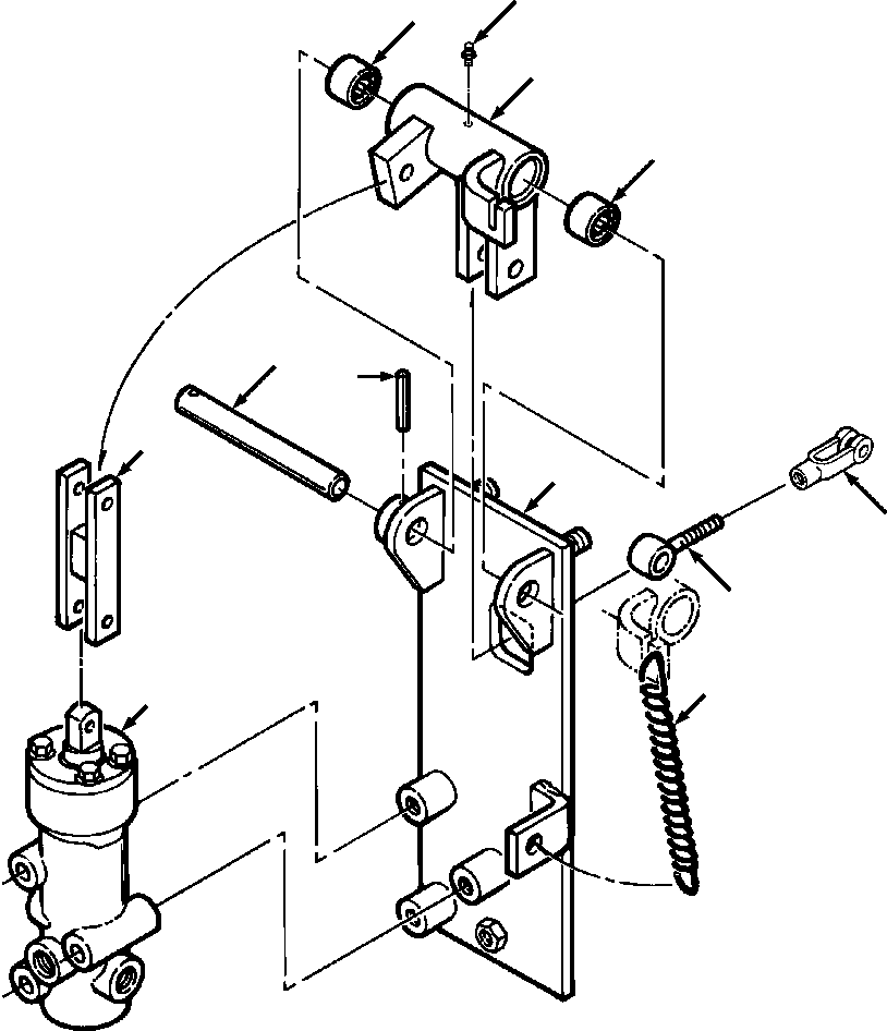 CLEVIS - 3/8 116 536 KOMATSU
