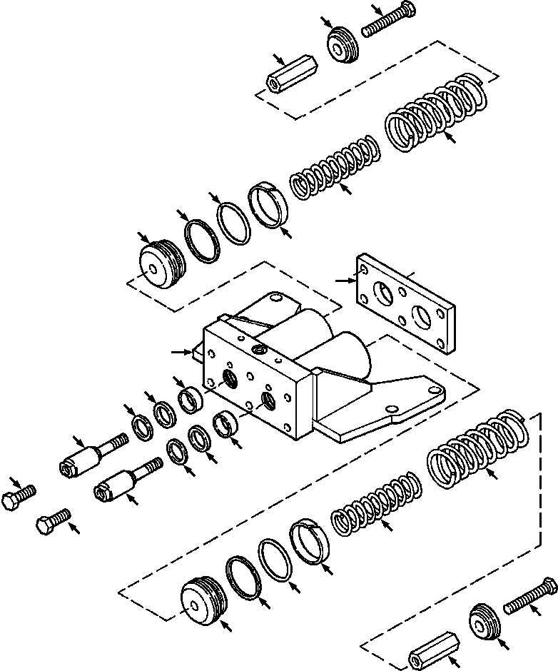 ROD, ACTUATING 1306 652 H1 KOMATSU