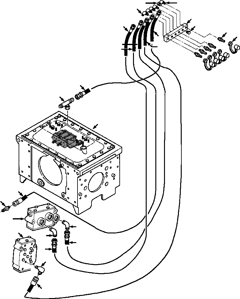 Соединительная колодка 738 862 C1 KOMATSU