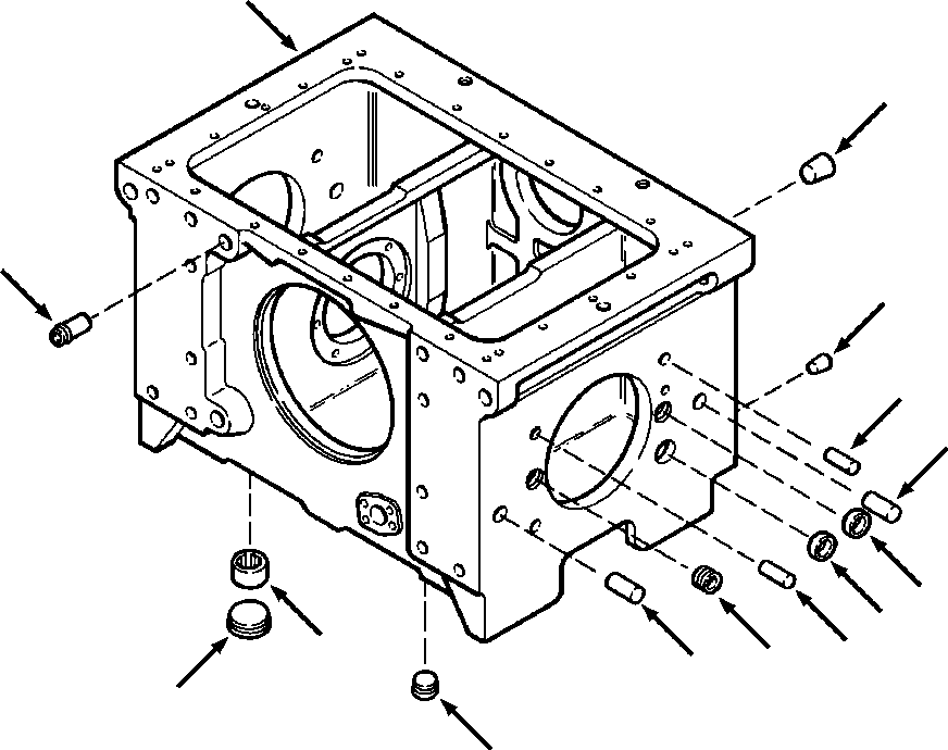 FRAME ASSY, REAR MAIN 706 173 C92 KOMATSU