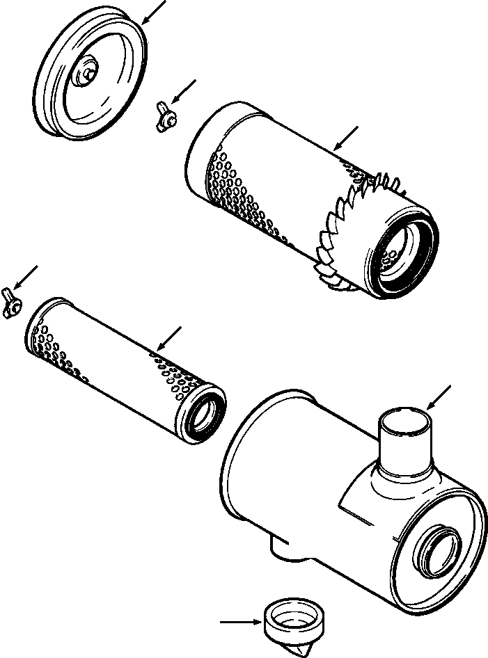ELEMENT, SAFETY 529 852 R5 KOMATSU