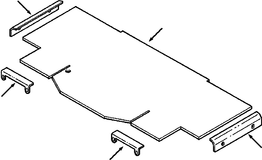 FLOORMAT 1308 366 H91 KOMATSU