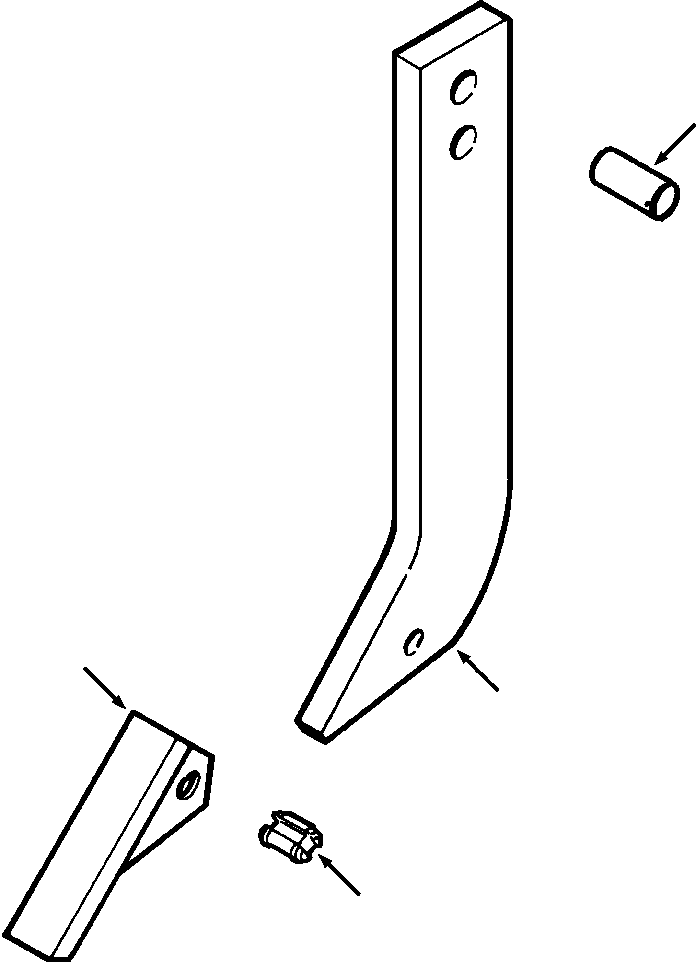 SHANK ASSY, RIPPER 540 976 R93 KOMATSU