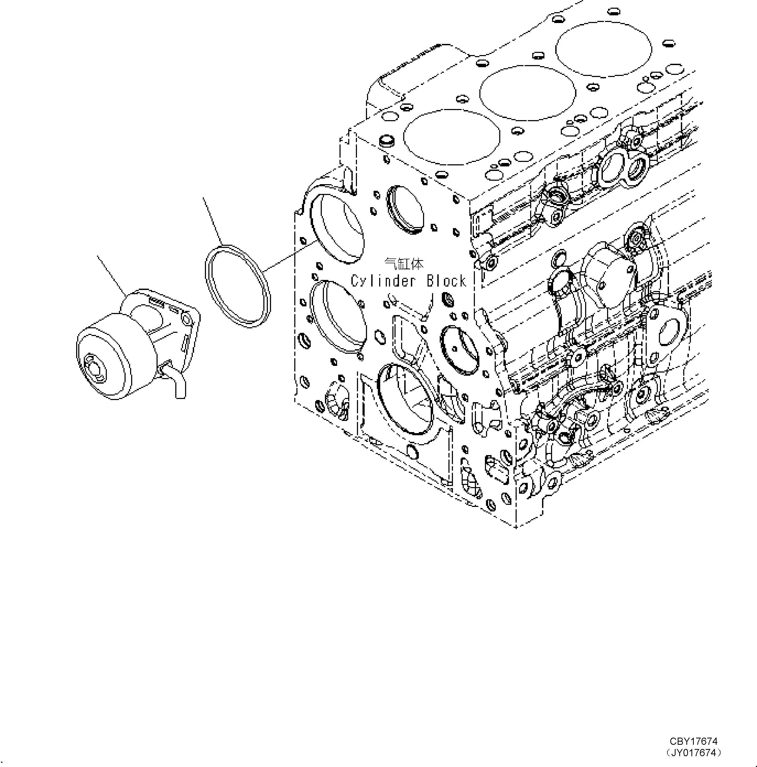 PUMP, WATER 6754-61-1200 KOMATSU