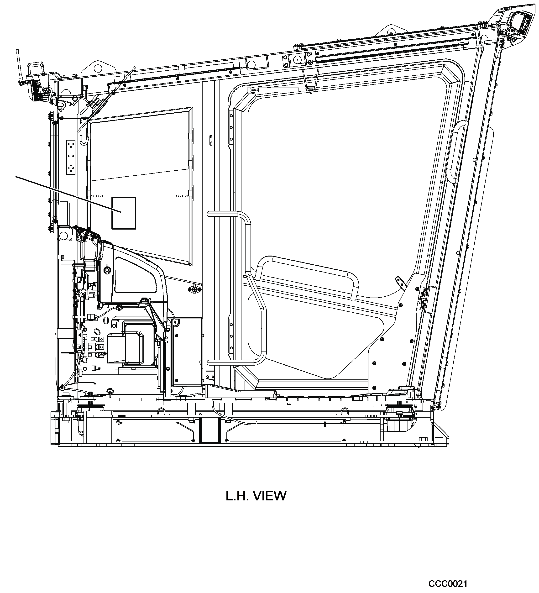 PLATE (ROAD BUILDER) 2A6-00-A8010 KOMATSU