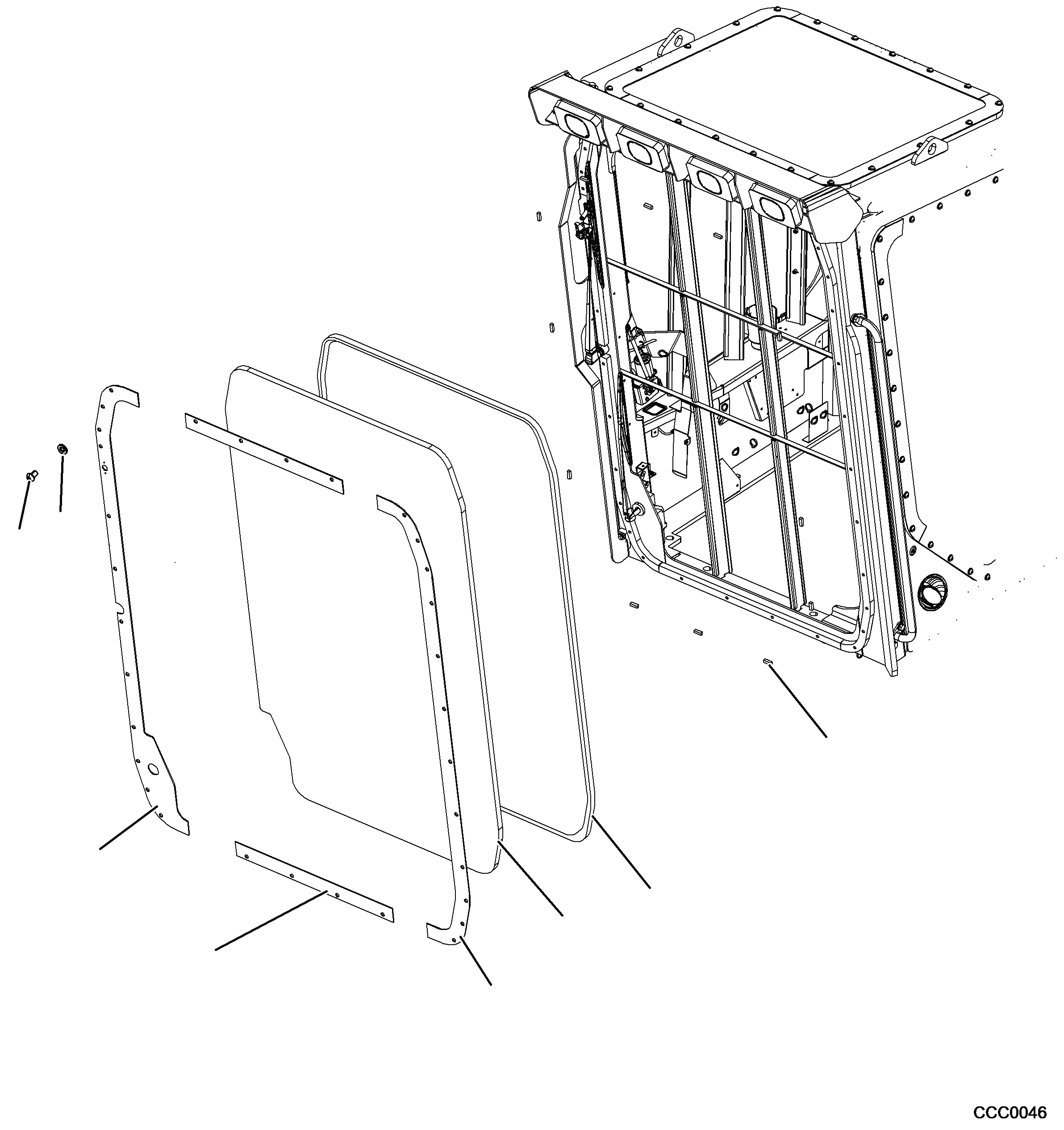 Пластина 207-53-41230 KOMATSU