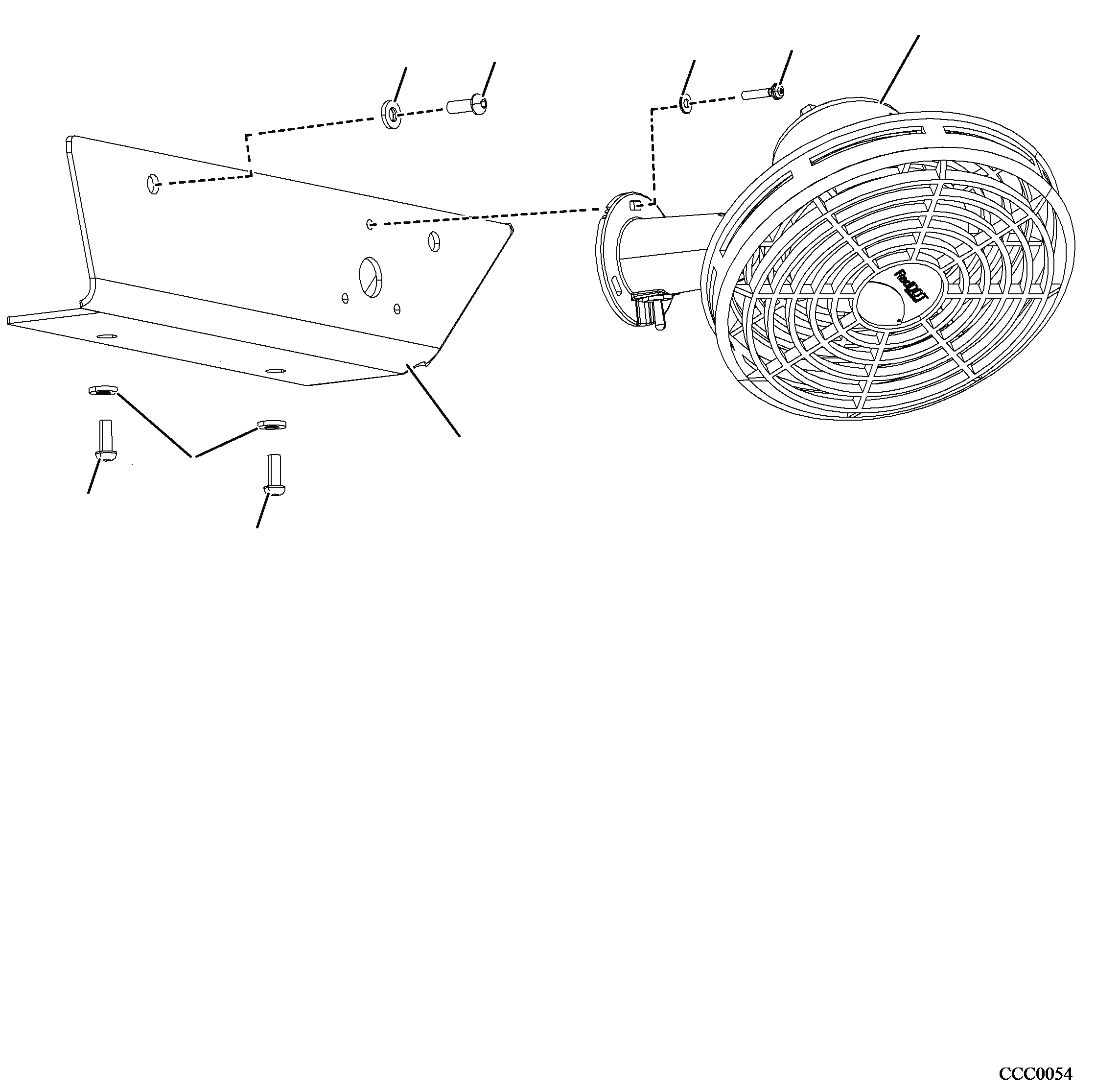 Шайба плоская 01640-50408 KOMATSU