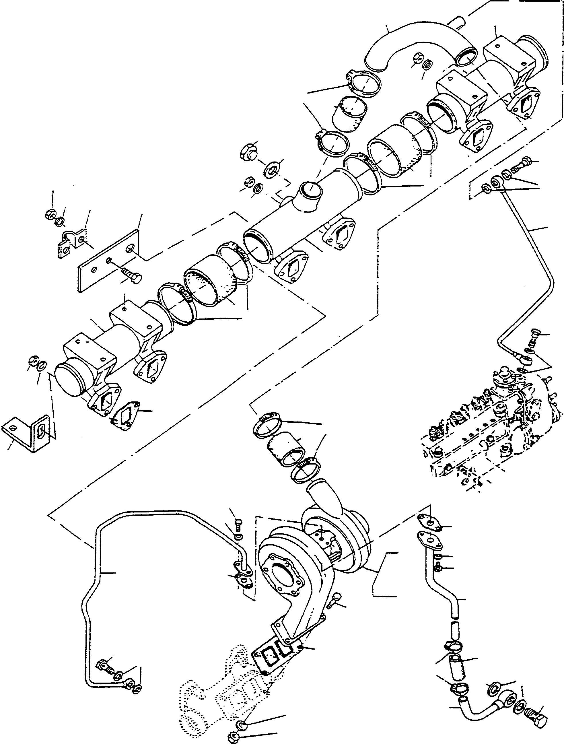 INTAKE MANIFOLD 4404050M91 KOMATSU