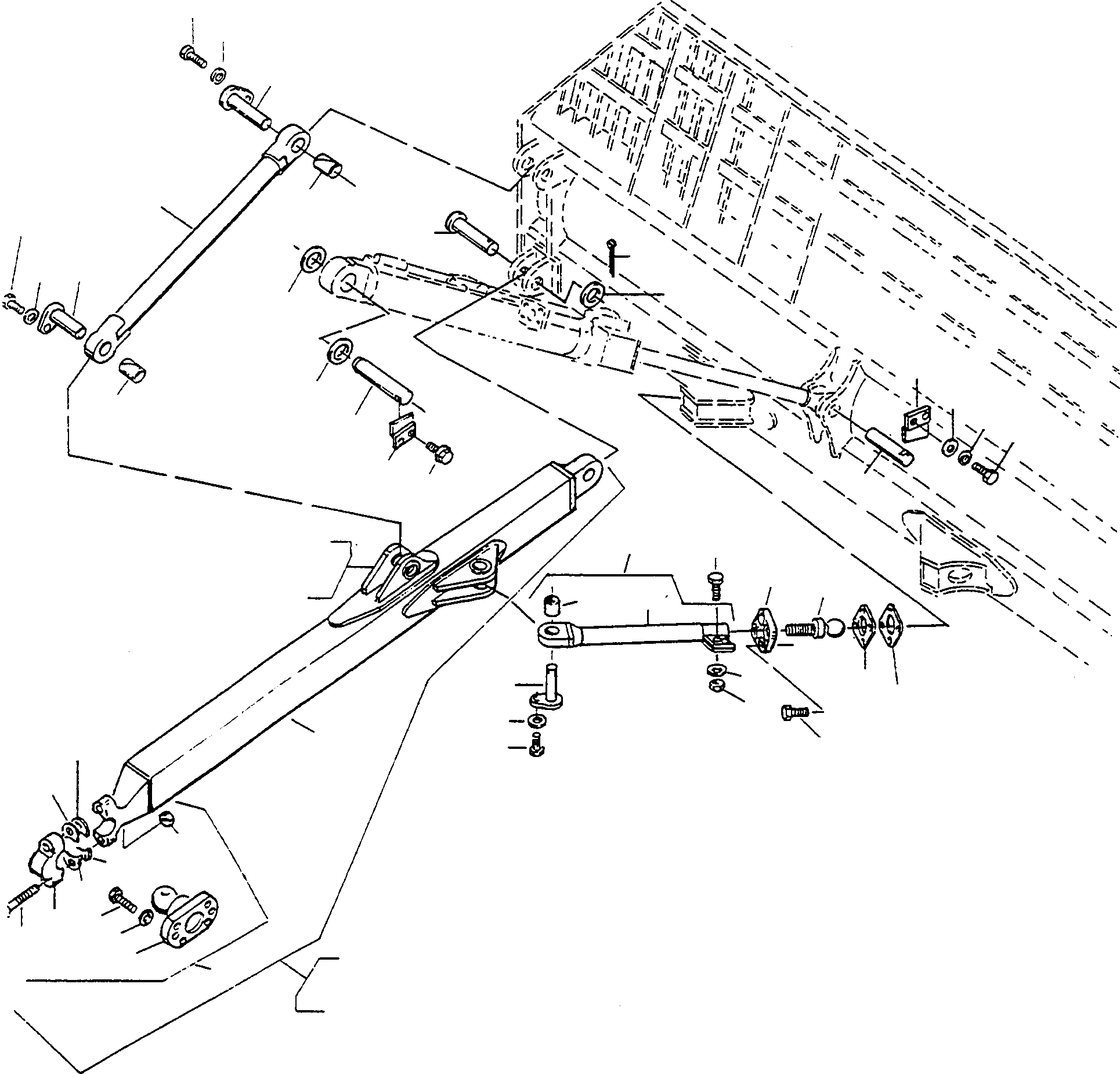 Распорка 4245347M1 KOMATSU