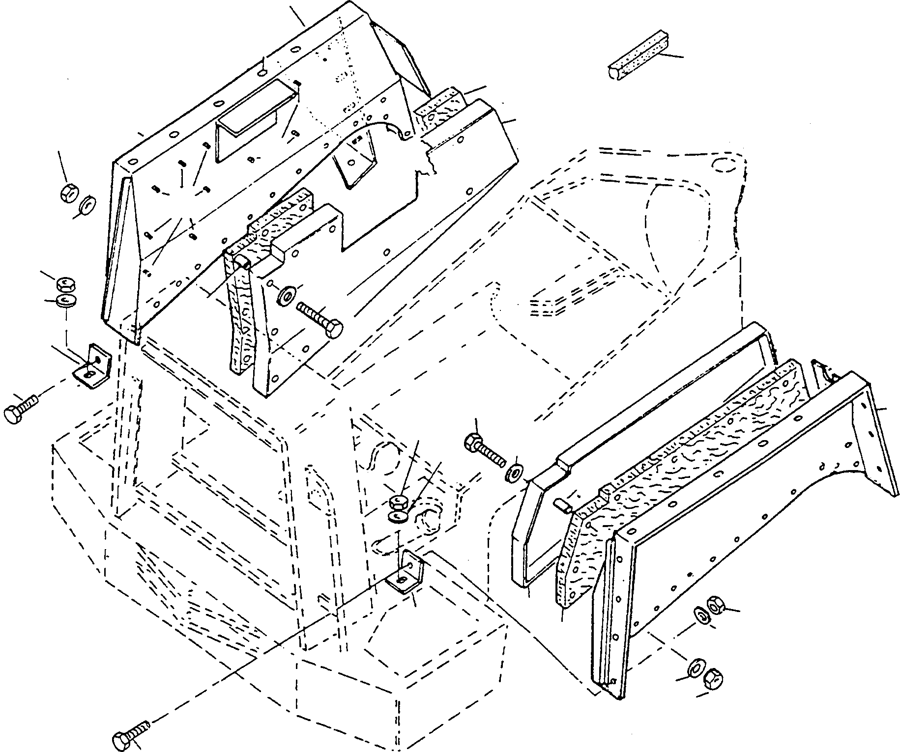 FENDER/WING 4246103M91 KOMATSU