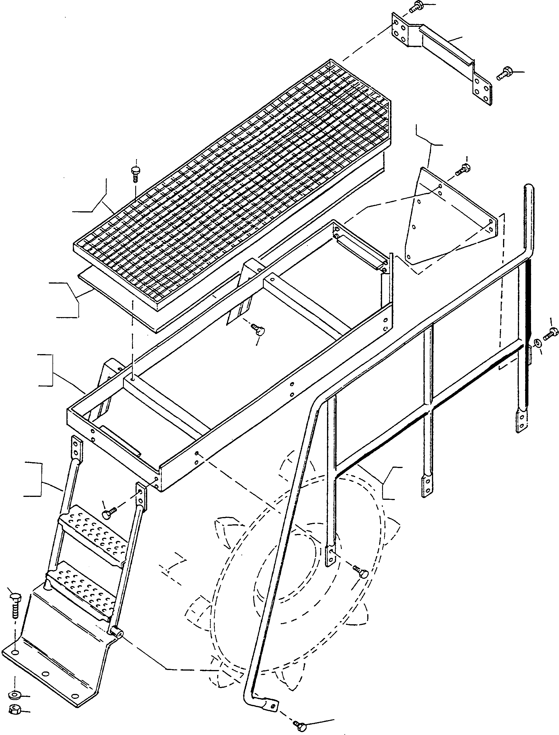 BRIDGE PIECE 4245600M2 KOMATSU