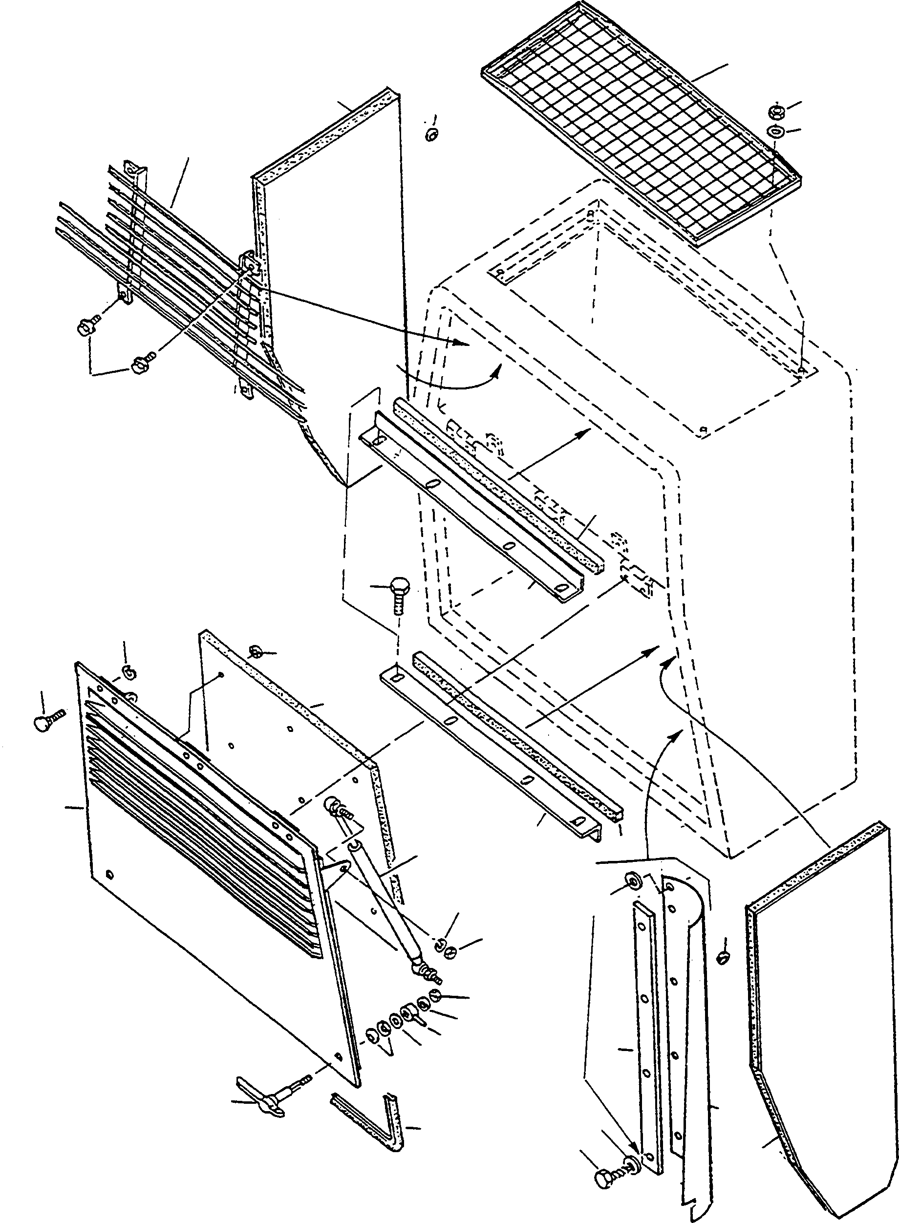FENCE 4246142M91 KOMATSU